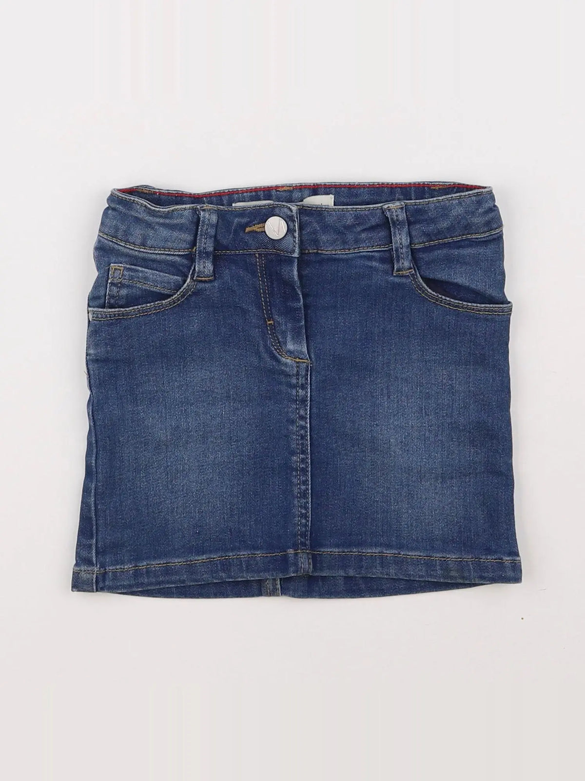 Monoprix - jupe bleu - 4 ans