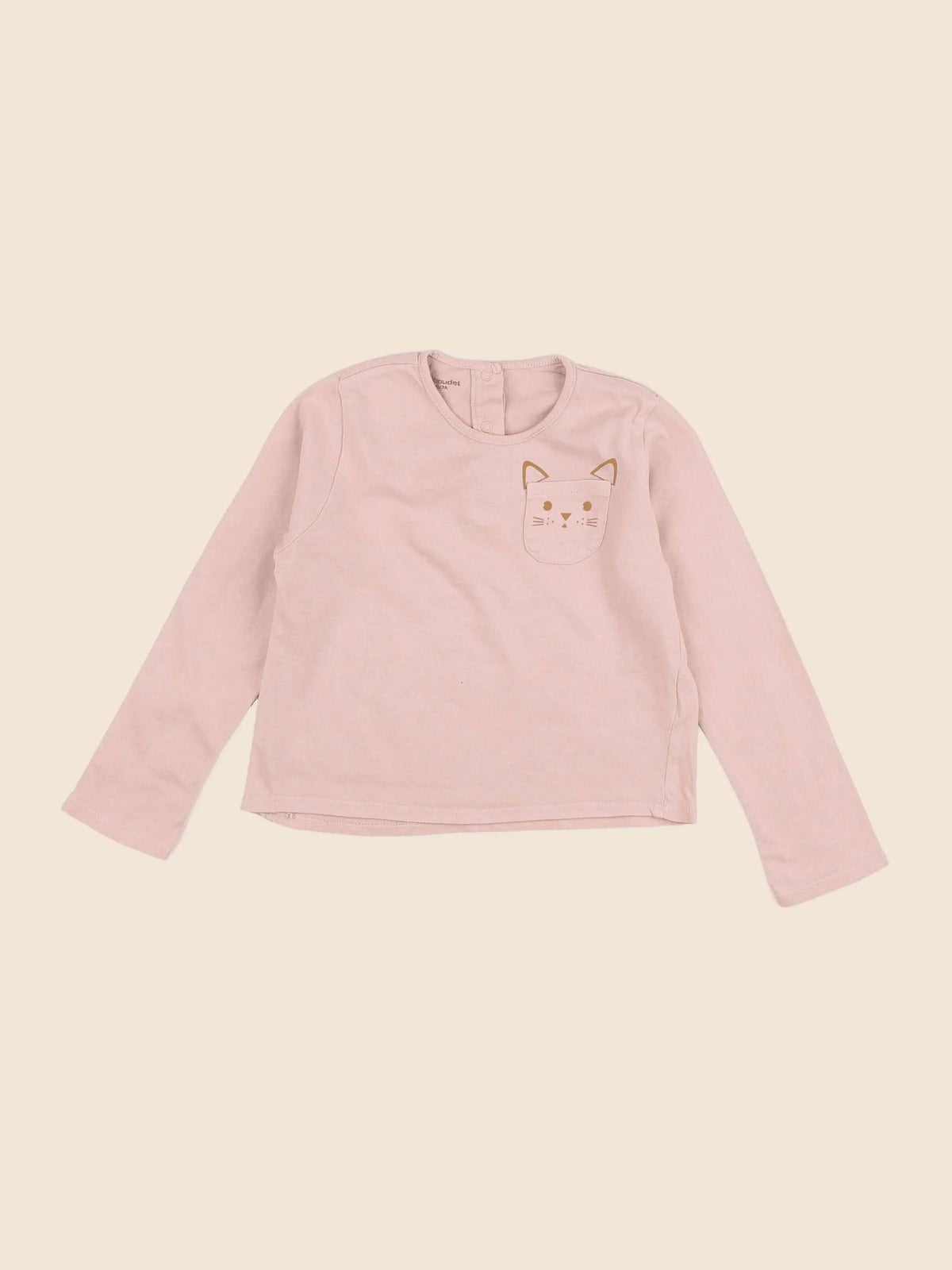 Vertbaudet - tee-shirt rose - 3 ans