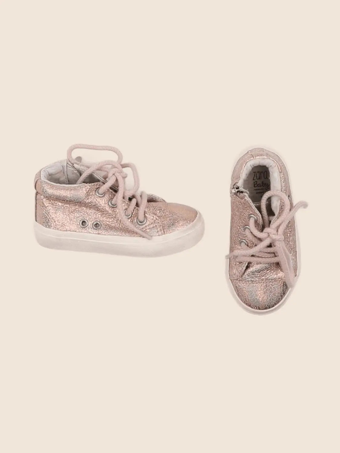 Zara - baskets rose - pointure 20