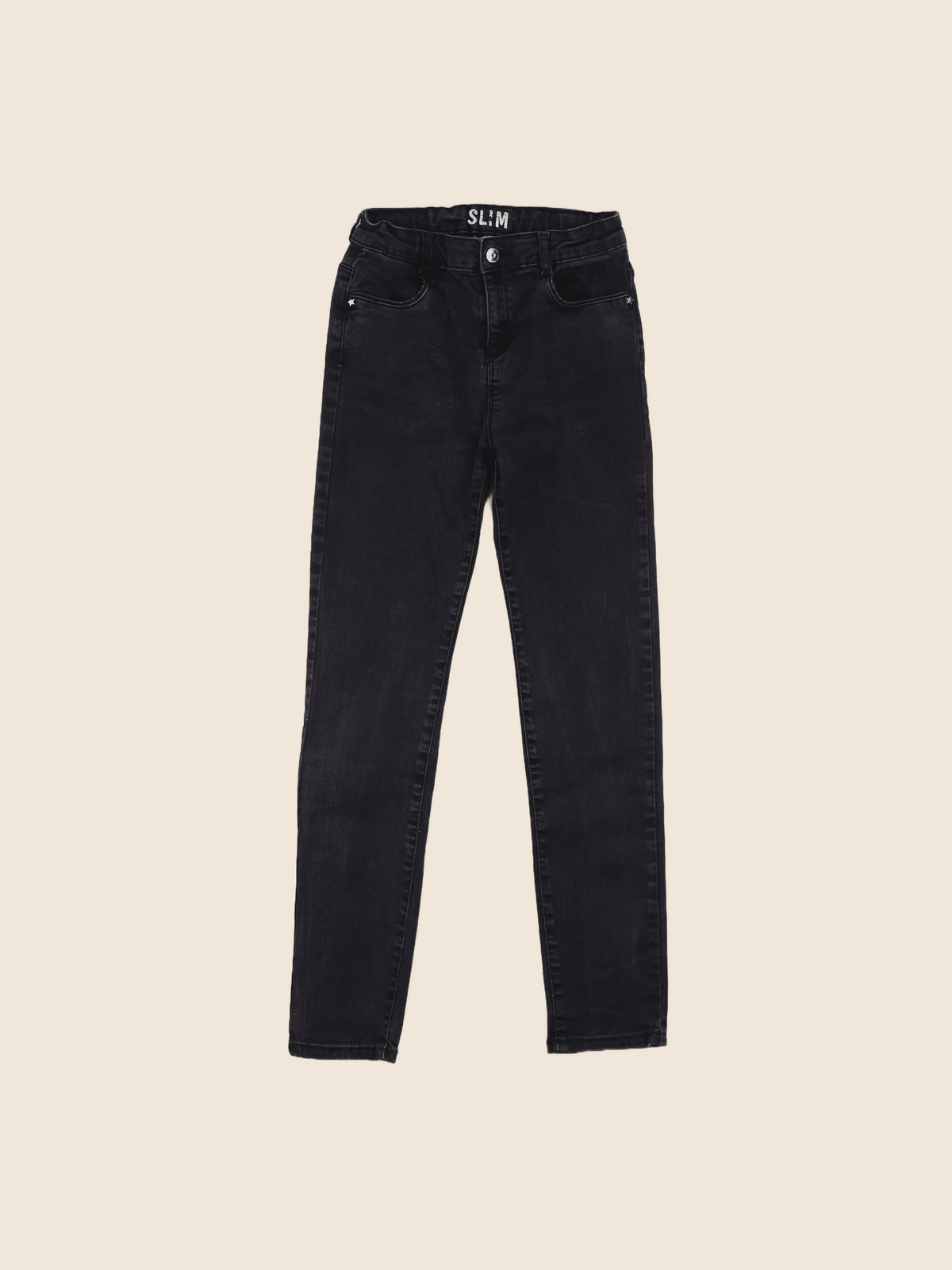 Vertbaudet - jean gris - 12 ans