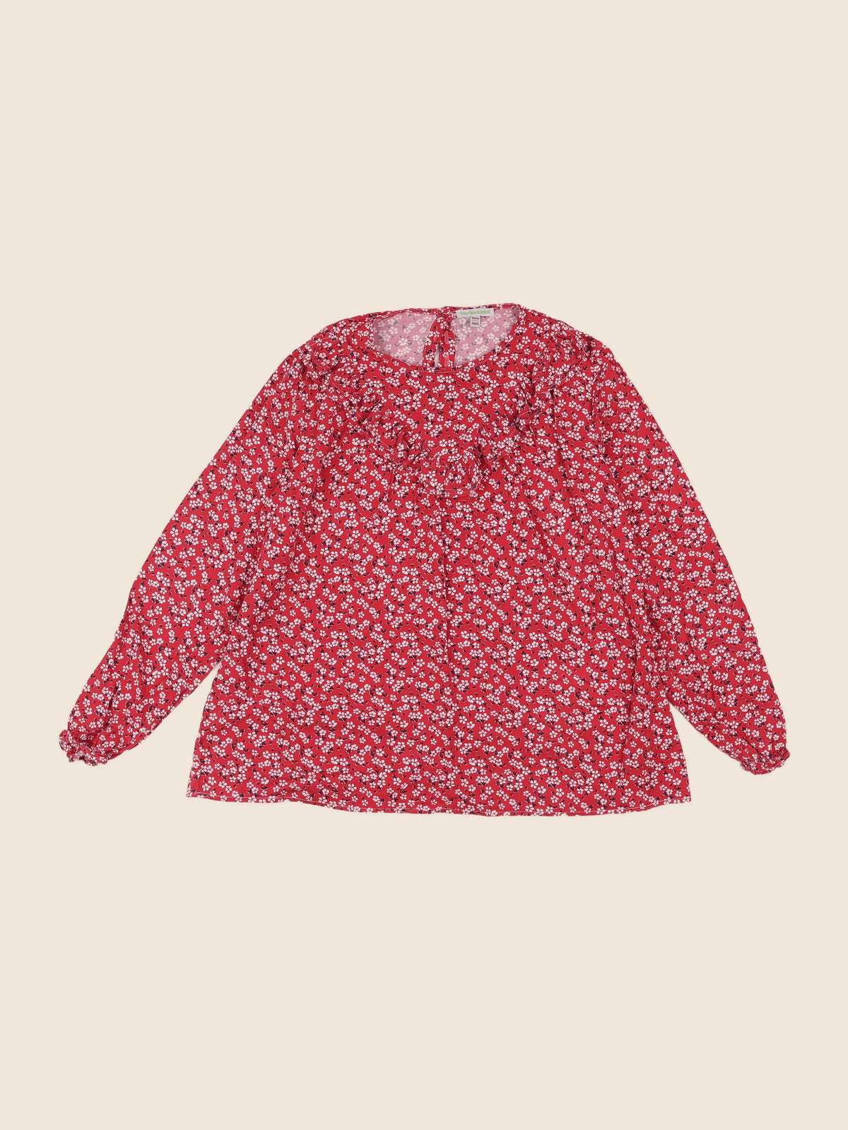 Vertbaudet - blouse rouge - 12 ans