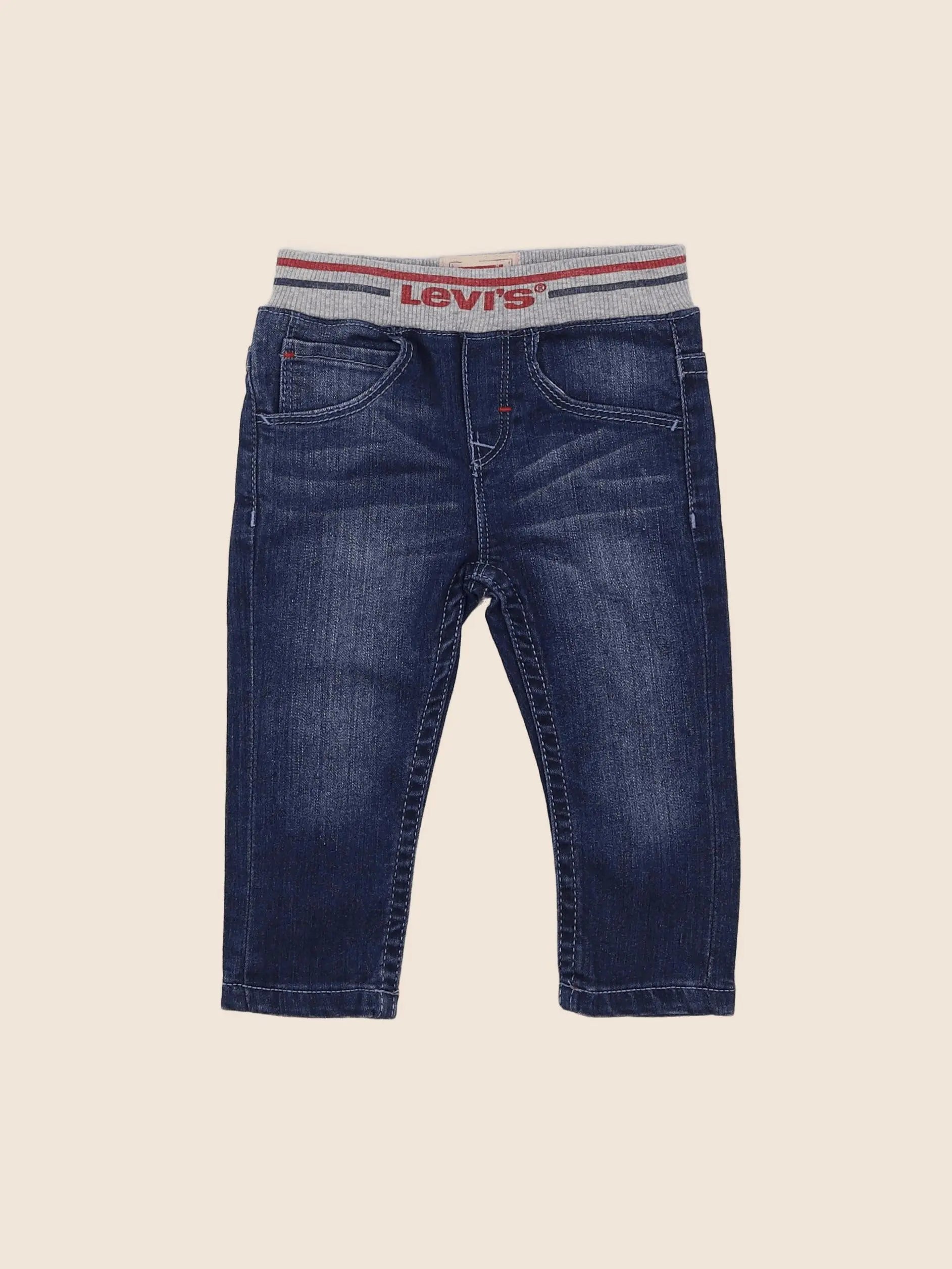 Levi's - jegging bleu - 6 mois