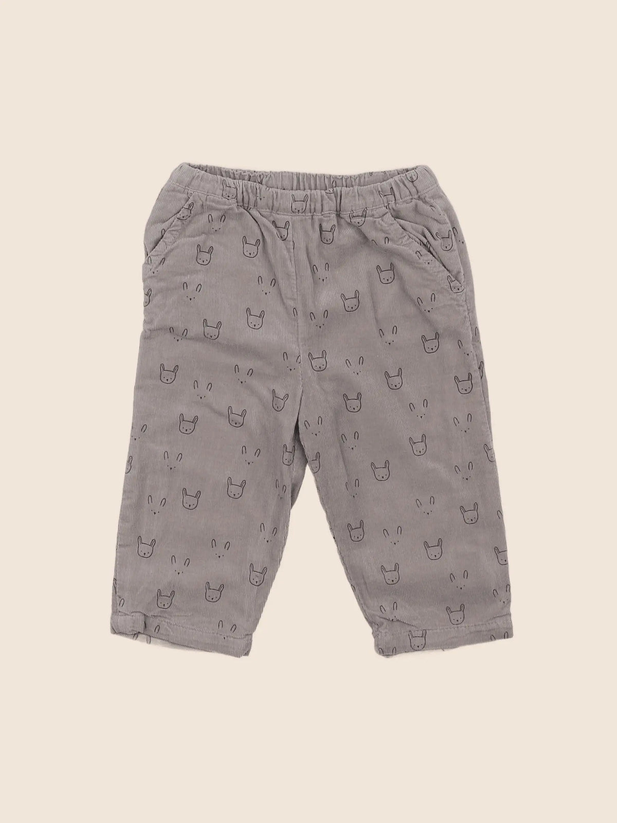 Boutchou - pantalon gris - 6 mois