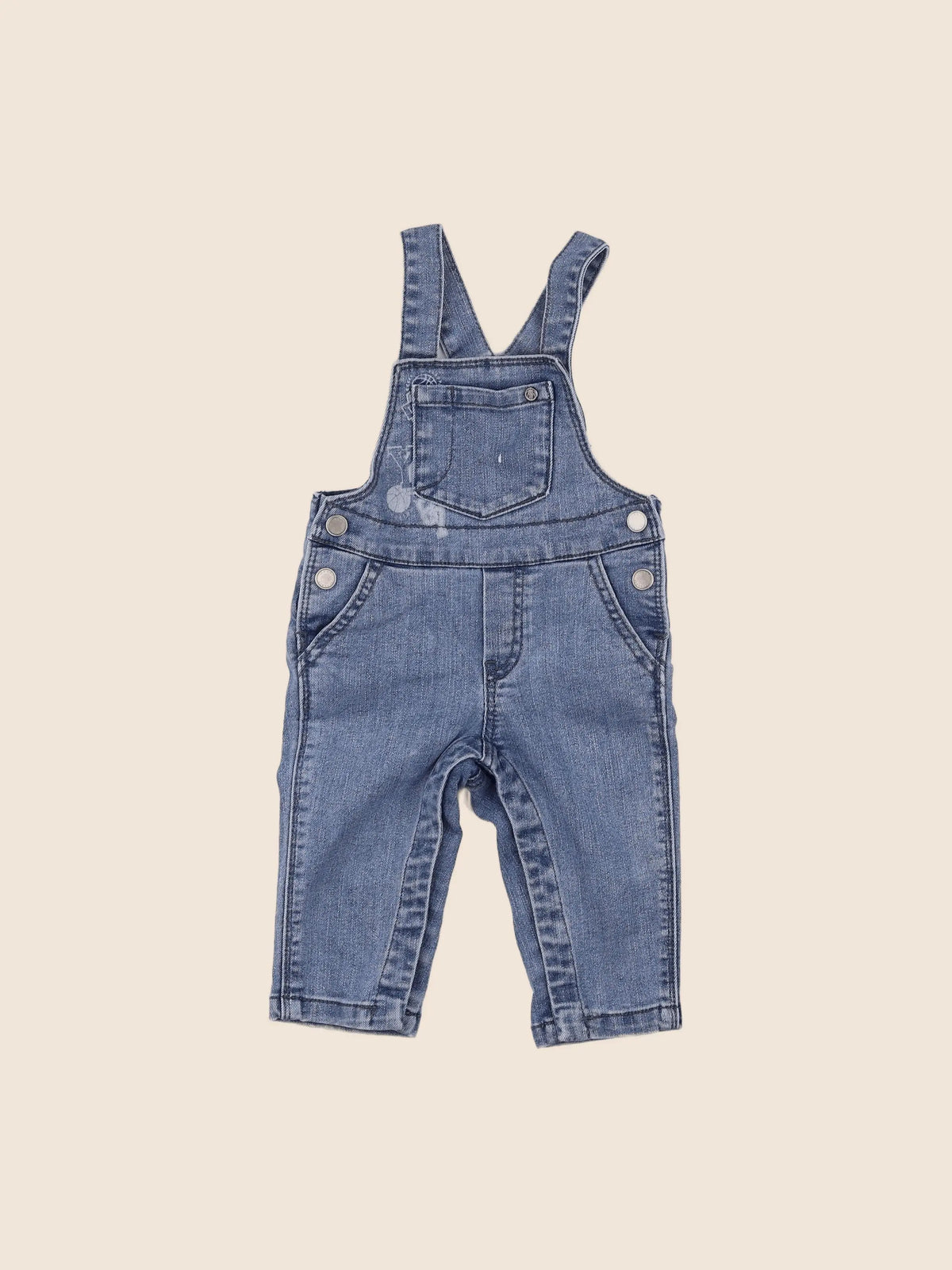 IKKS - salopette bleu - 6 mois