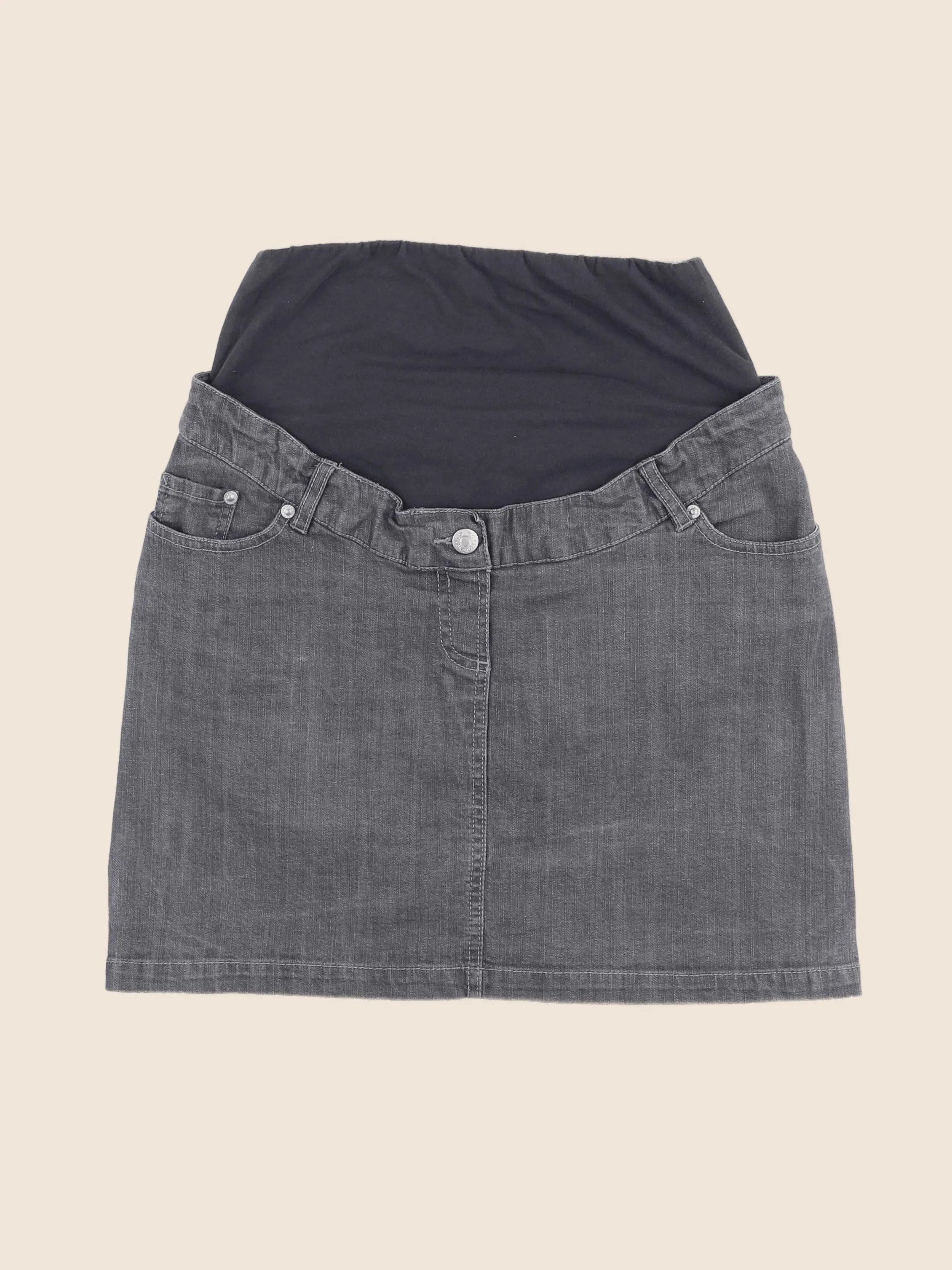 Vertbaudet - jupe grossesse gris - 34