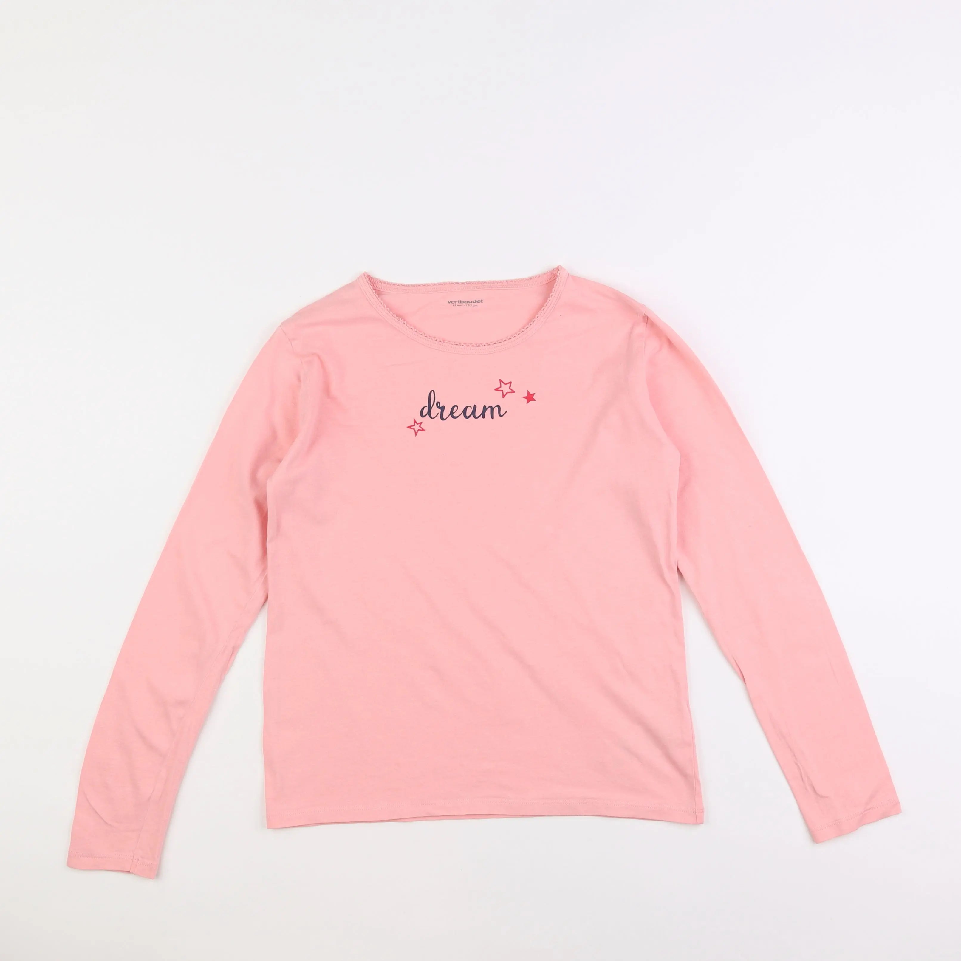 Vertbaudet - maillot de corps rose - 12 ans