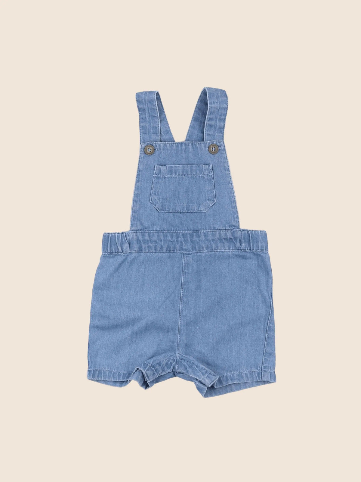 Petit Bateau - salopette bleu - 6 mois