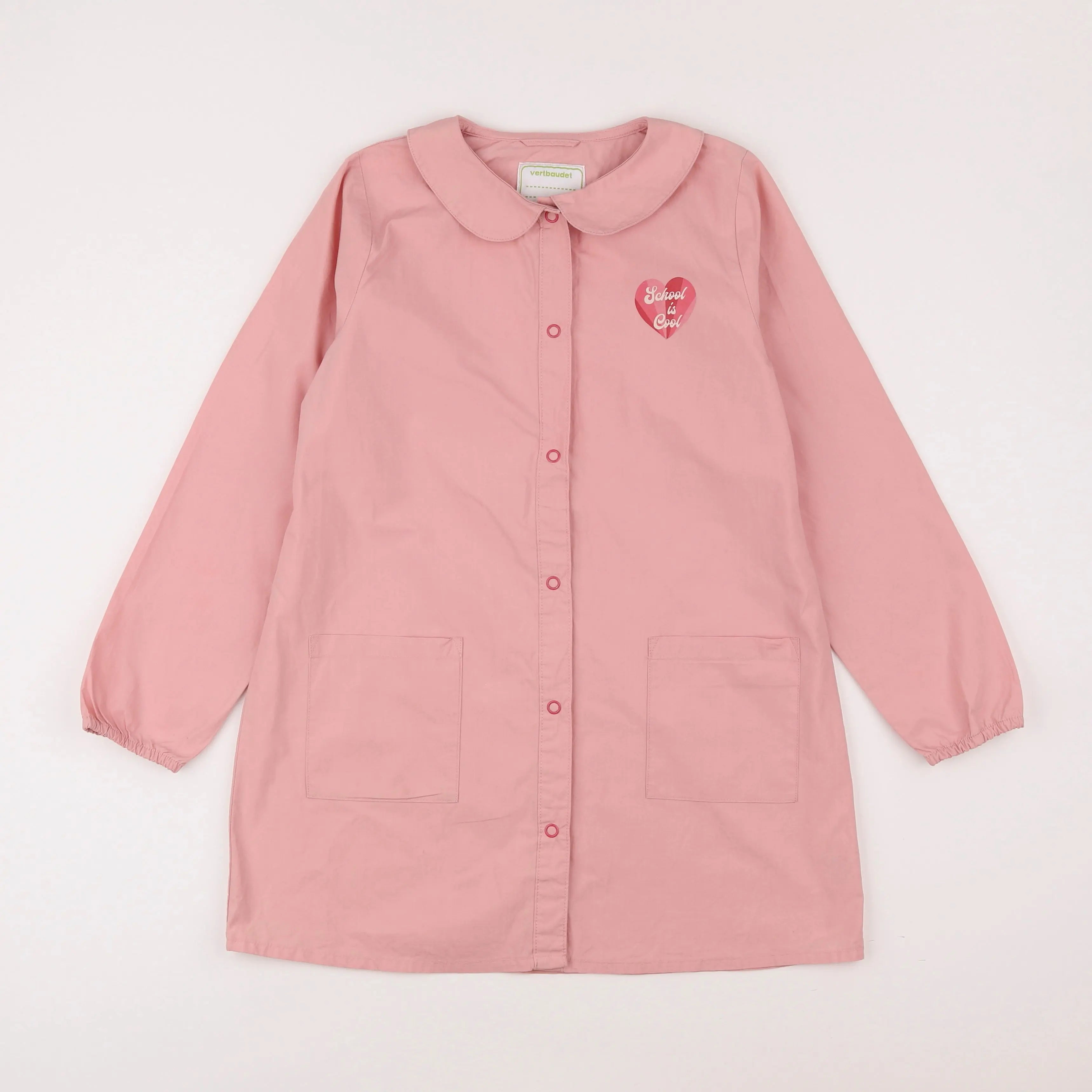 Vertbaudet - robe rose - 10 ans