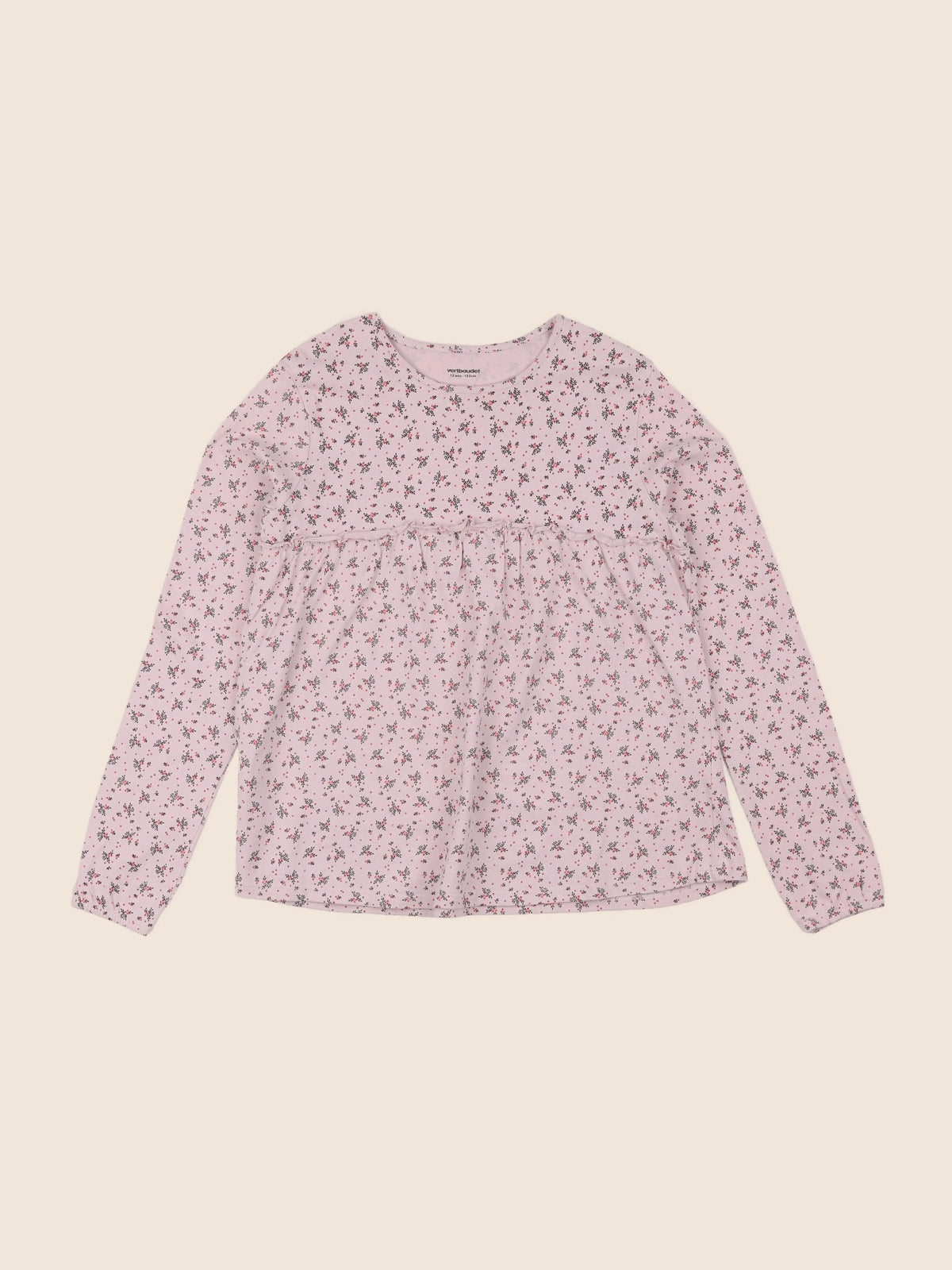 Vertbaudet - tee-shirt rose - 12 ans