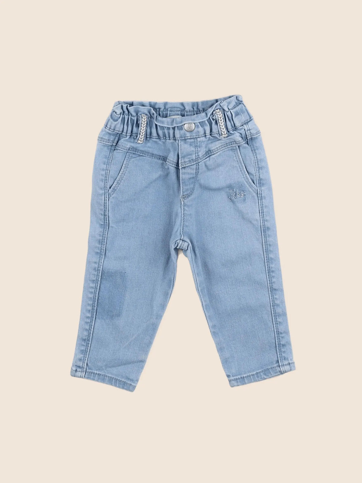 IKKS - jean bleu - 6 mois