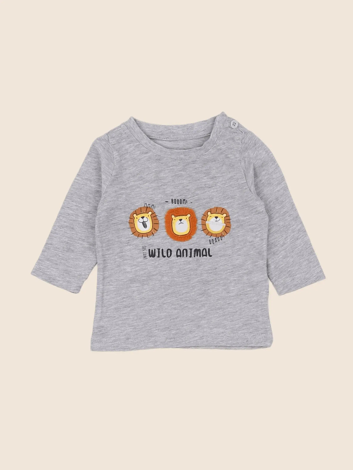 Vertbaudet - tee-shirt gris - 3 mois