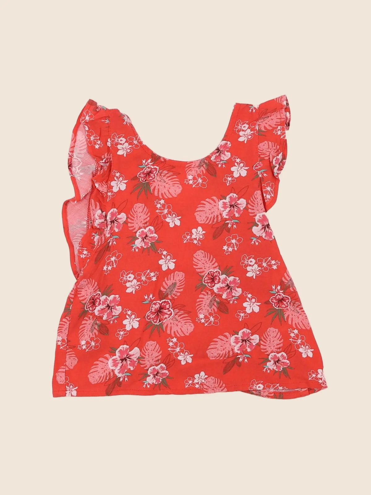 IKKS - blouse rouge - 18 mois