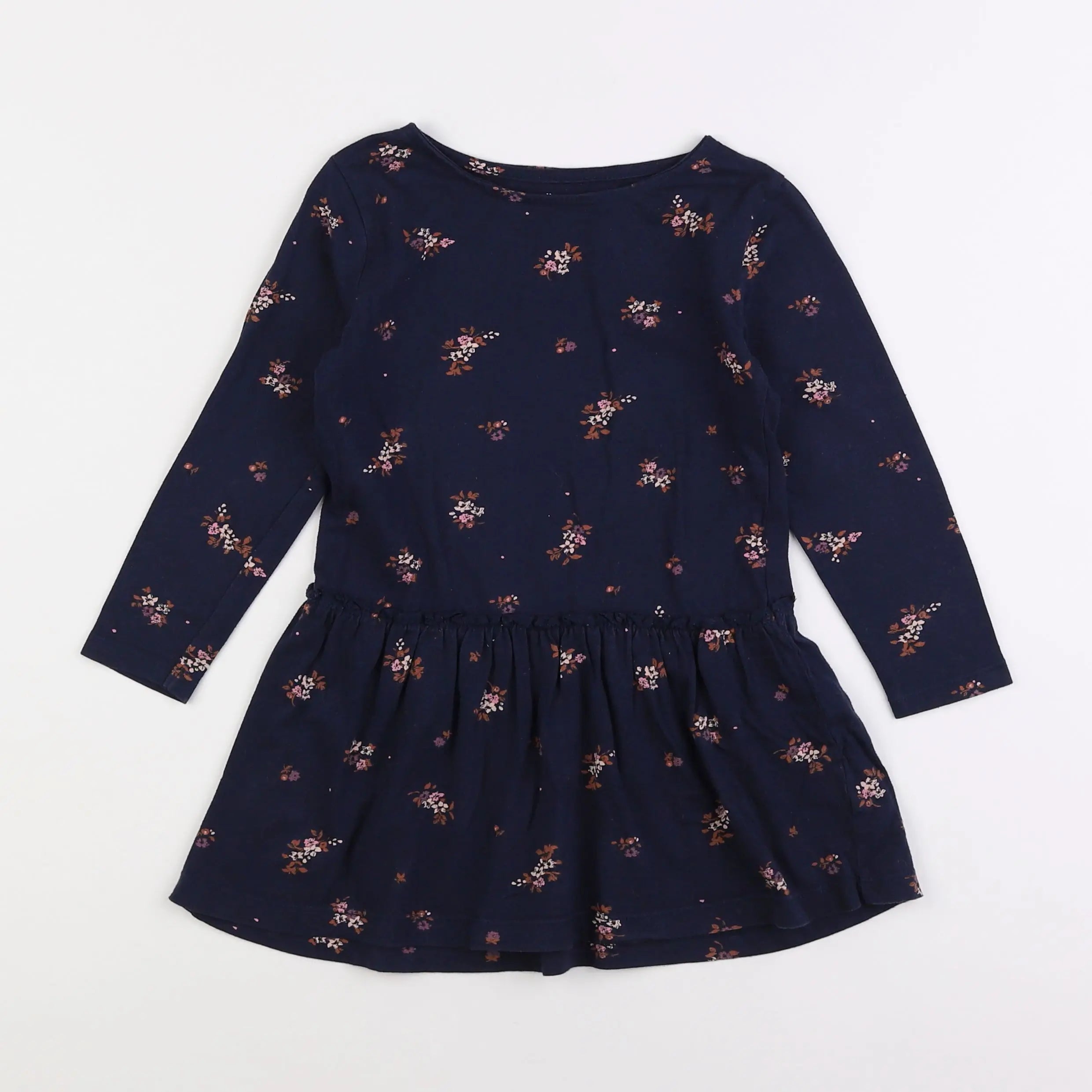 Vertbaudet - robe bleu - 3 ans