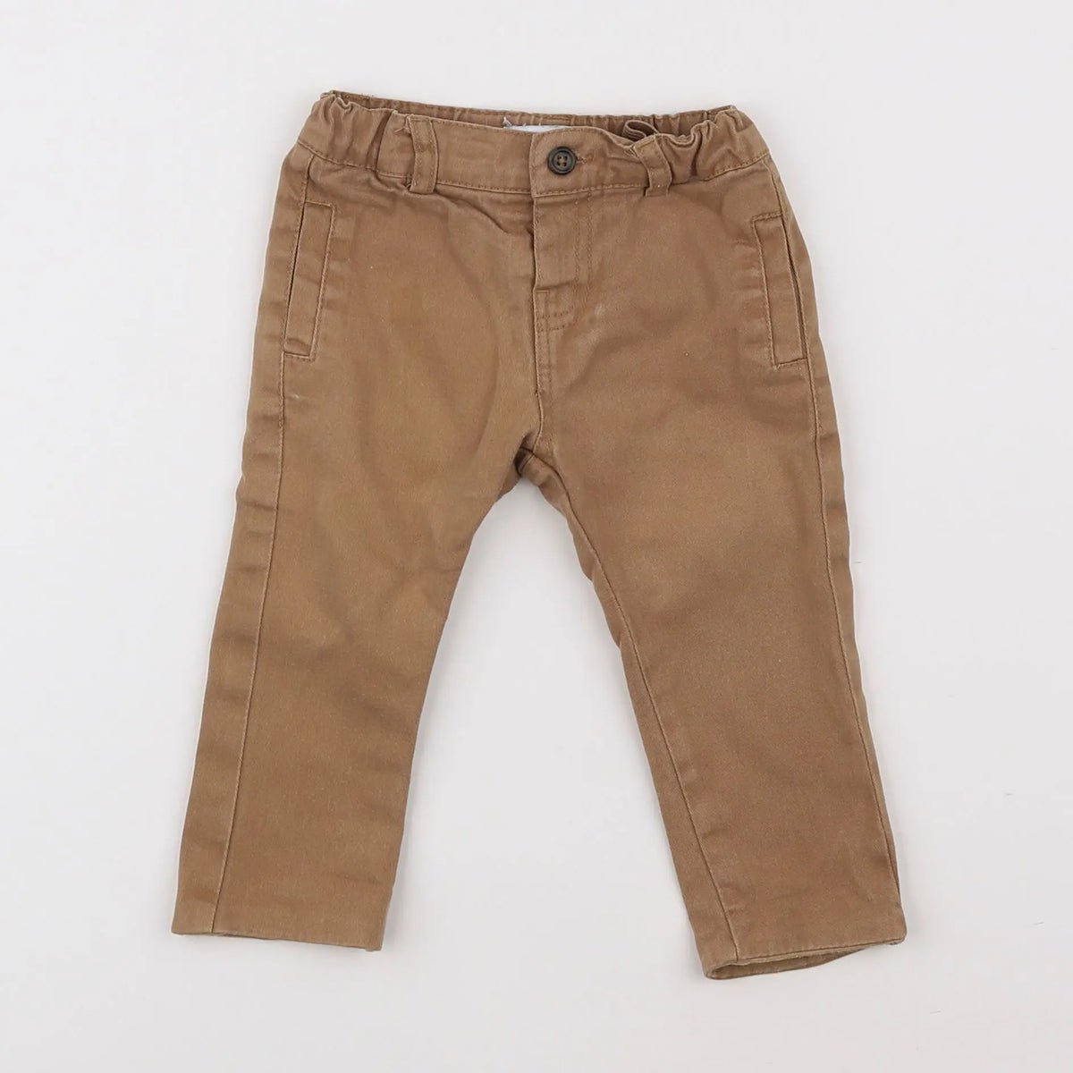 Vertbaudet - pantalon marron - 6 mois