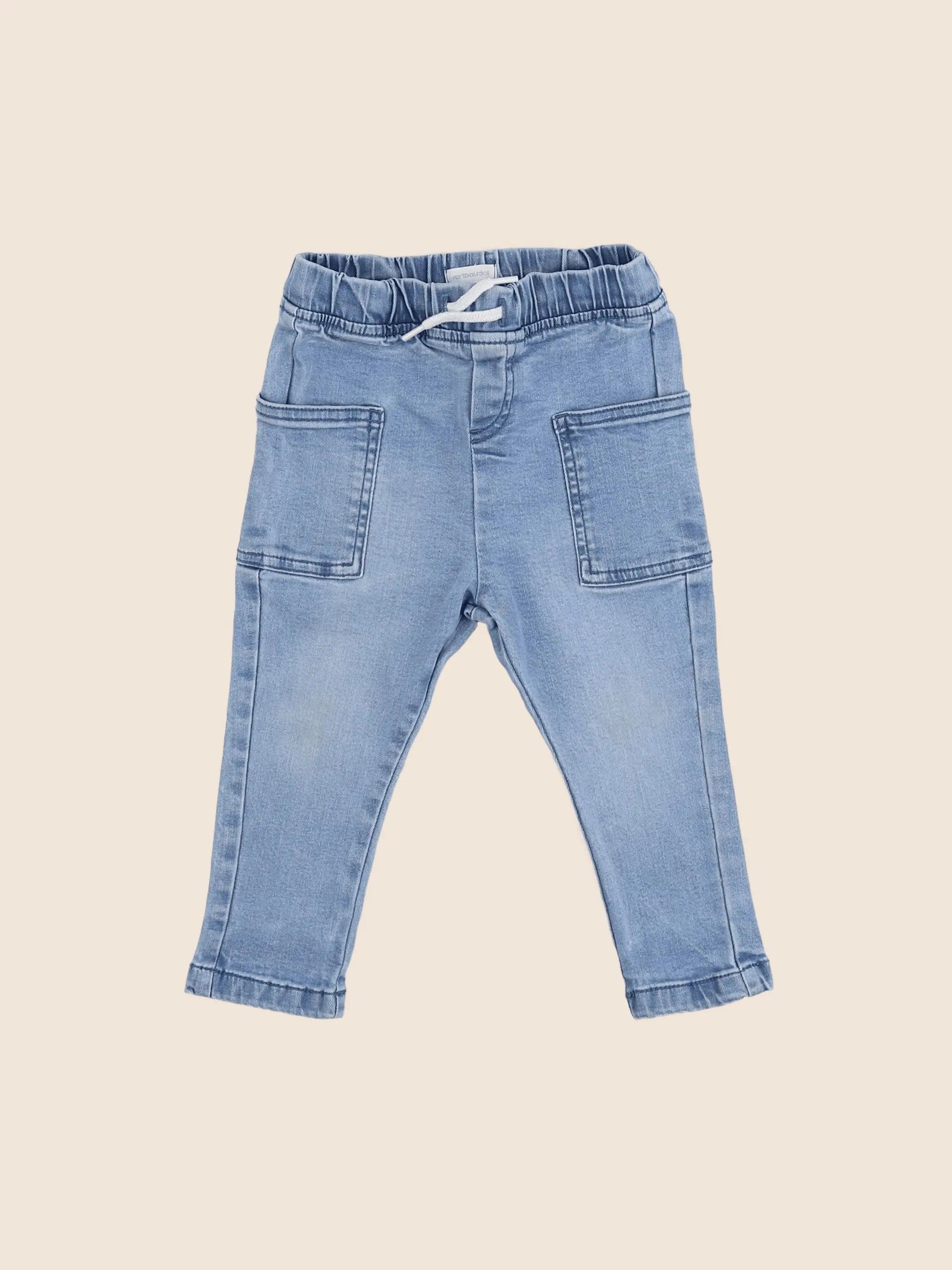 Vertbaudet - jean bleu - 18 mois