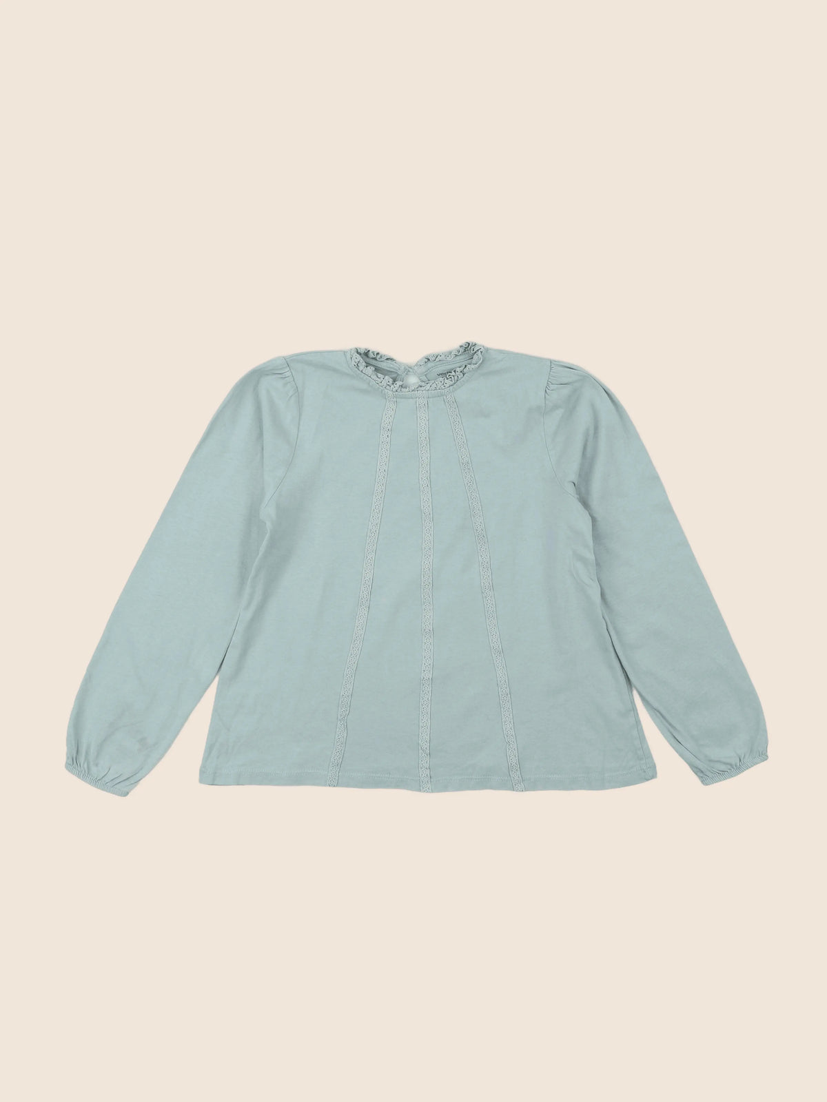 Vertbaudet - tee-shirt bleu - 8 ans