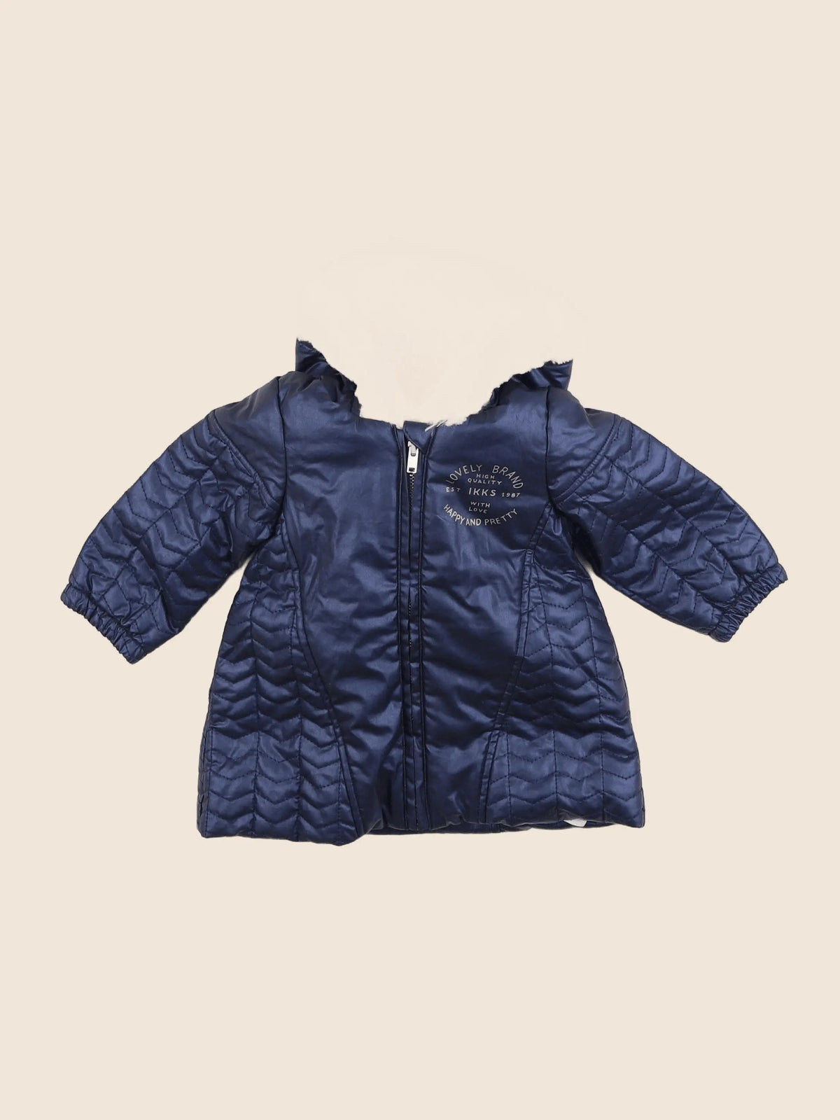 IKKS - doudoune bleu - 6 mois