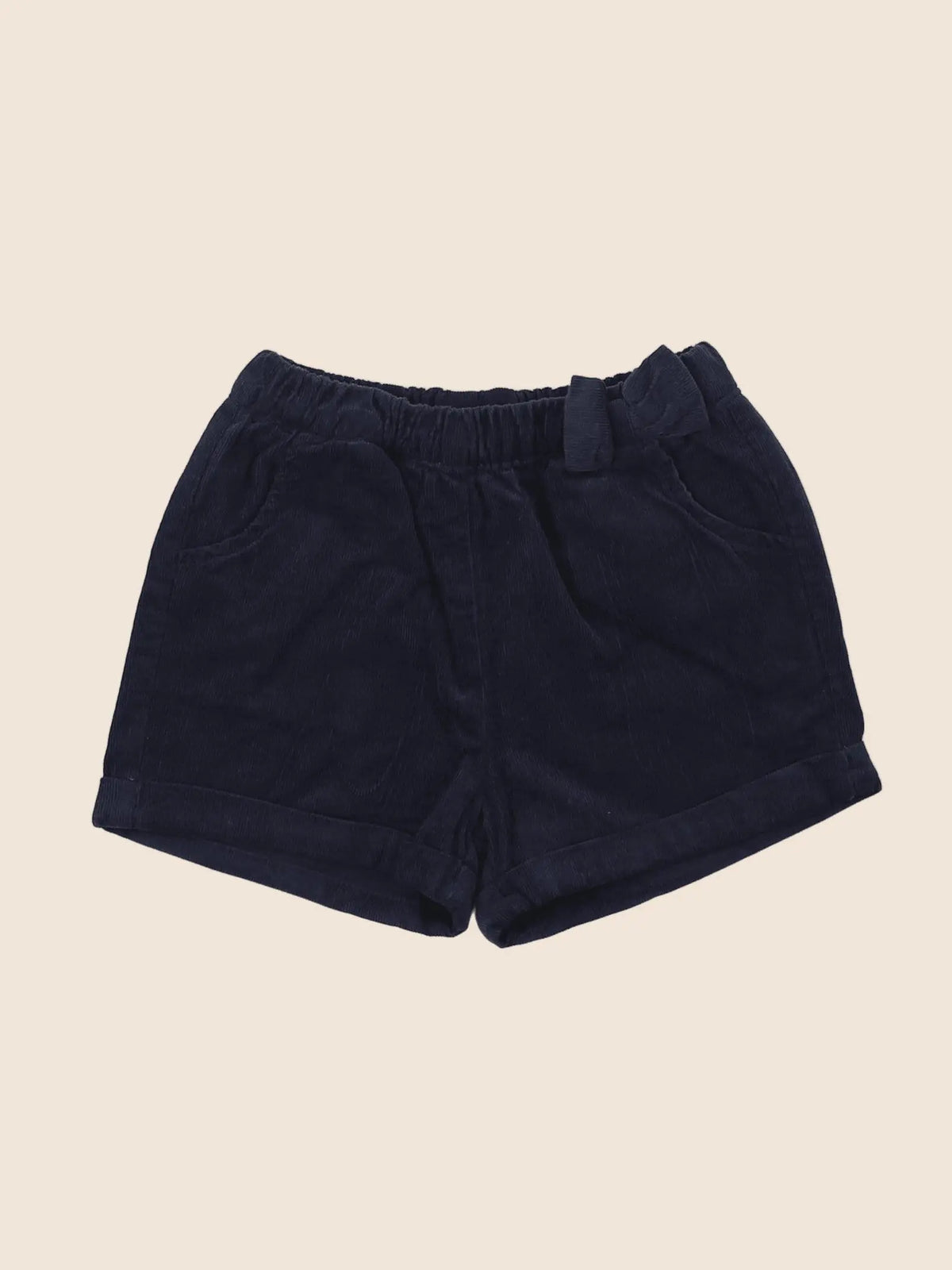 Vertbaudet - short doublé bleu - 18 mois
