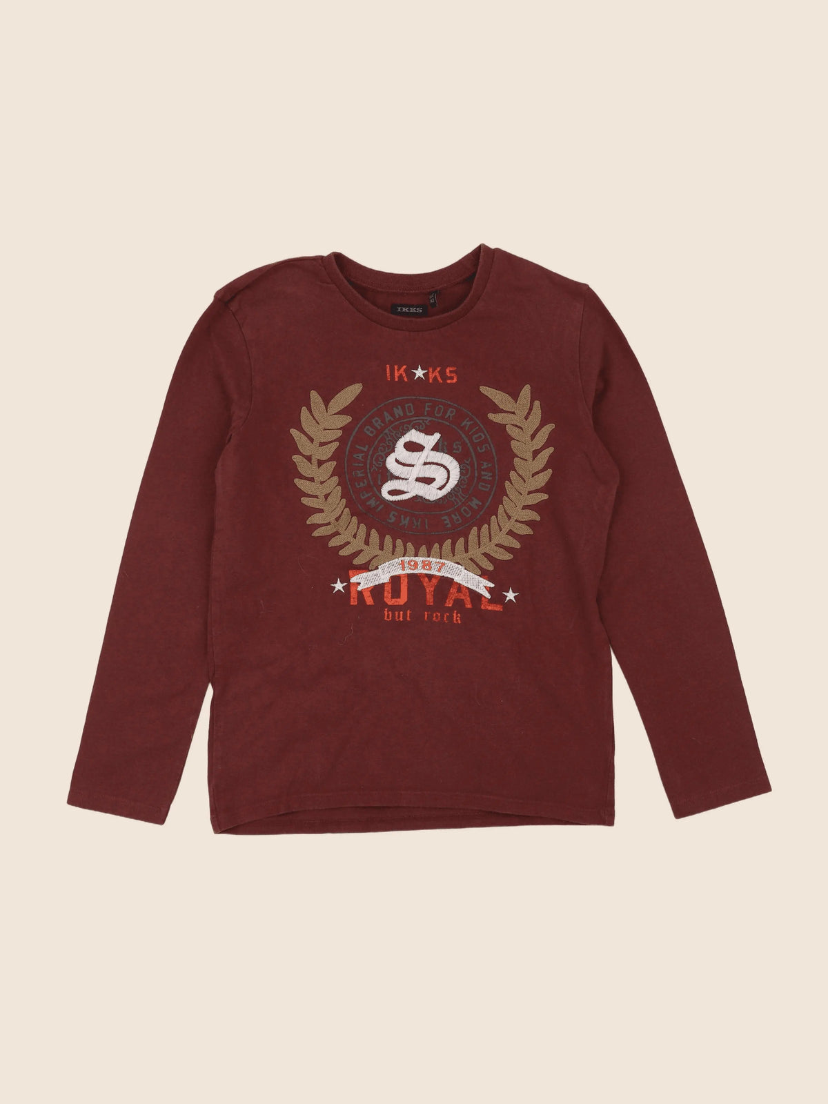IKKS - tee-shirt rouge - 10 ans
