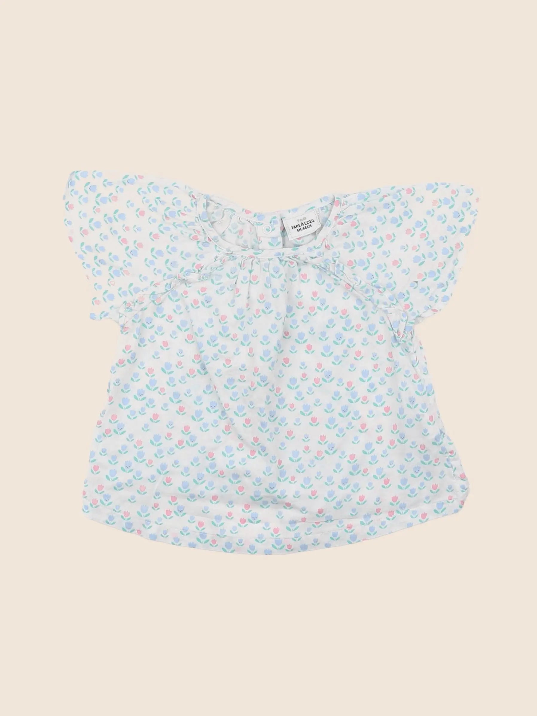 Tape à l'oeil - tee-shirt multicolore - 6 mois
