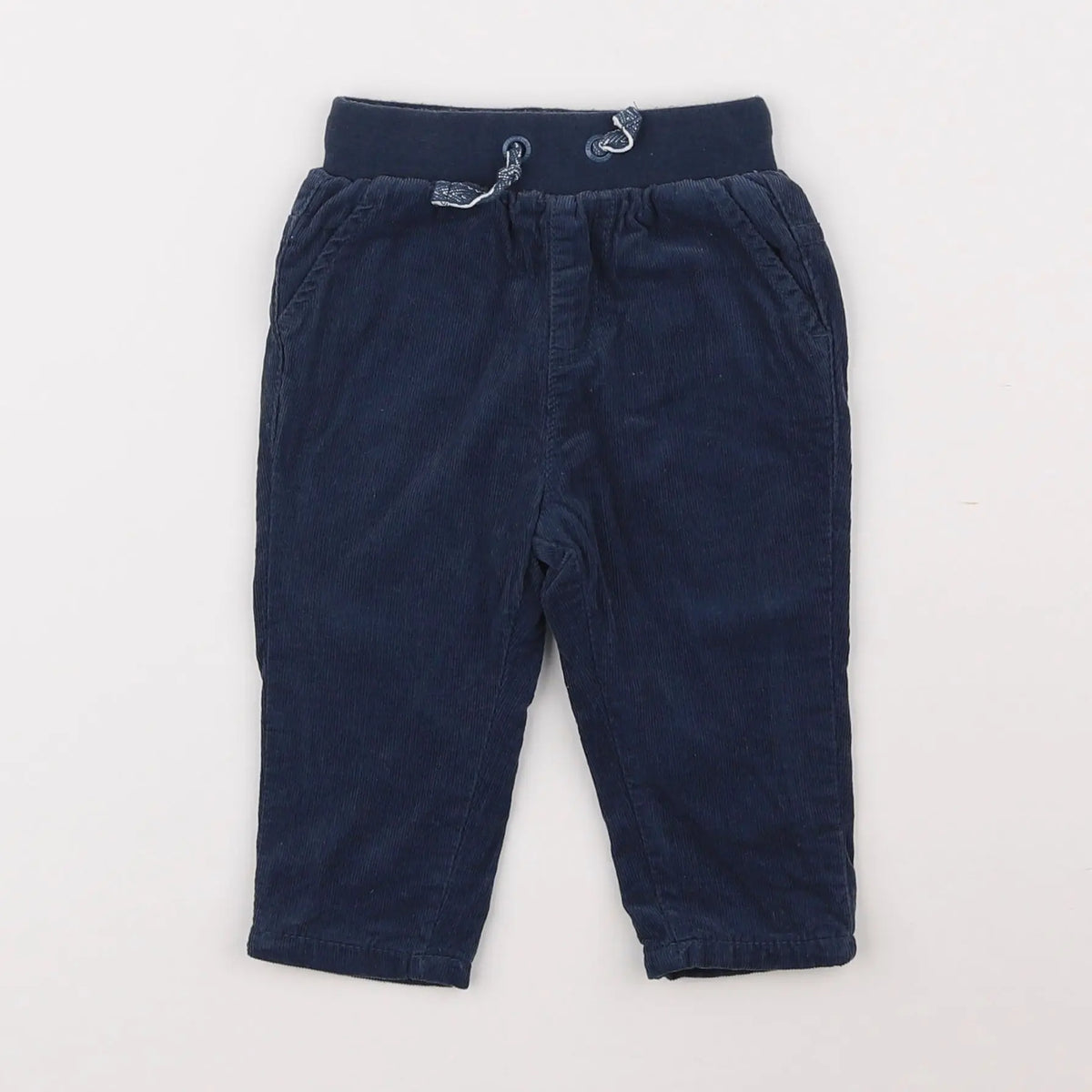 Vertbaudet - pantalon bleu - 3 mois