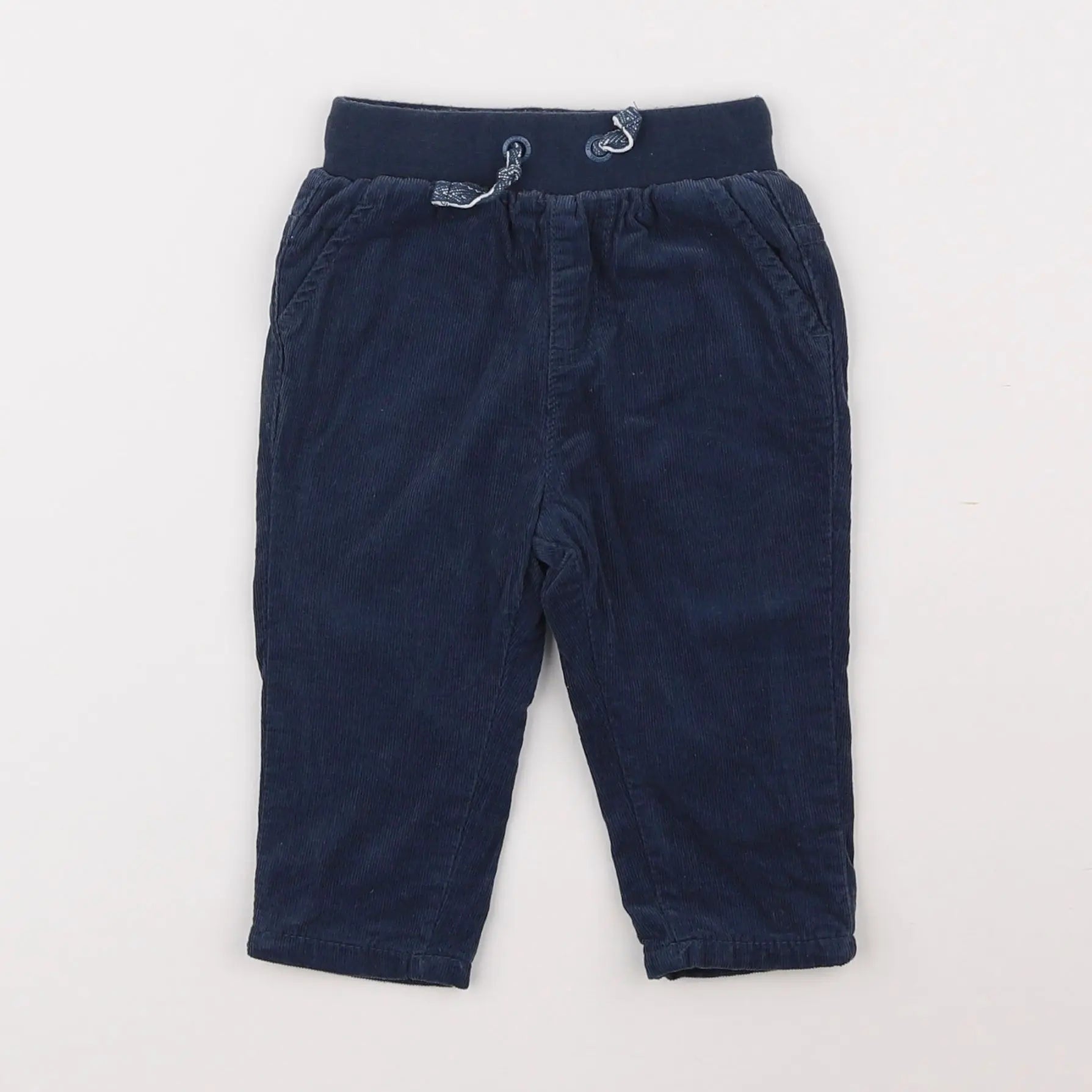 Vertbaudet - pantalon bleu - 3 mois