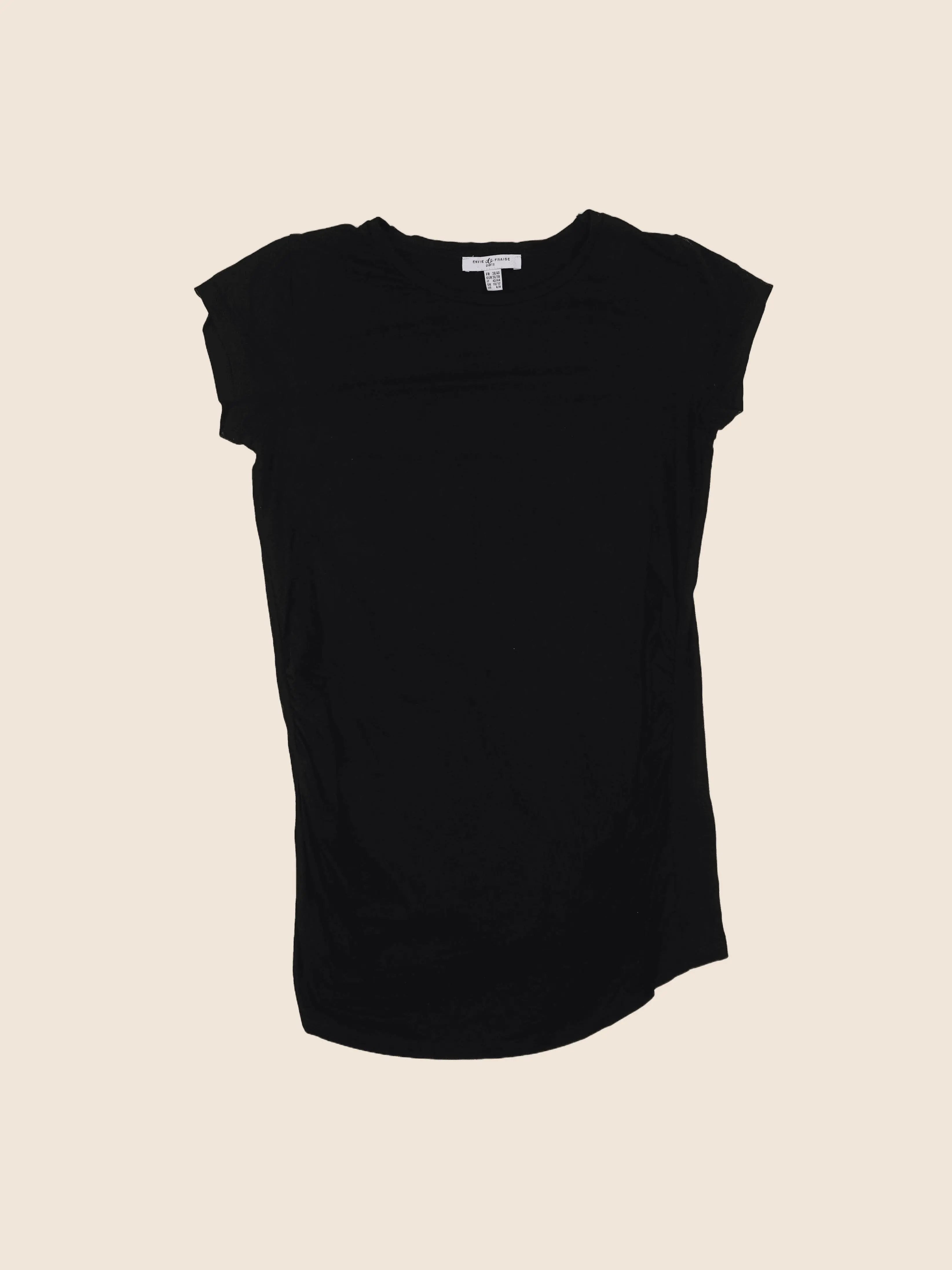 Envie de fraise - tee-shirt grossesse noir - 38 à 40