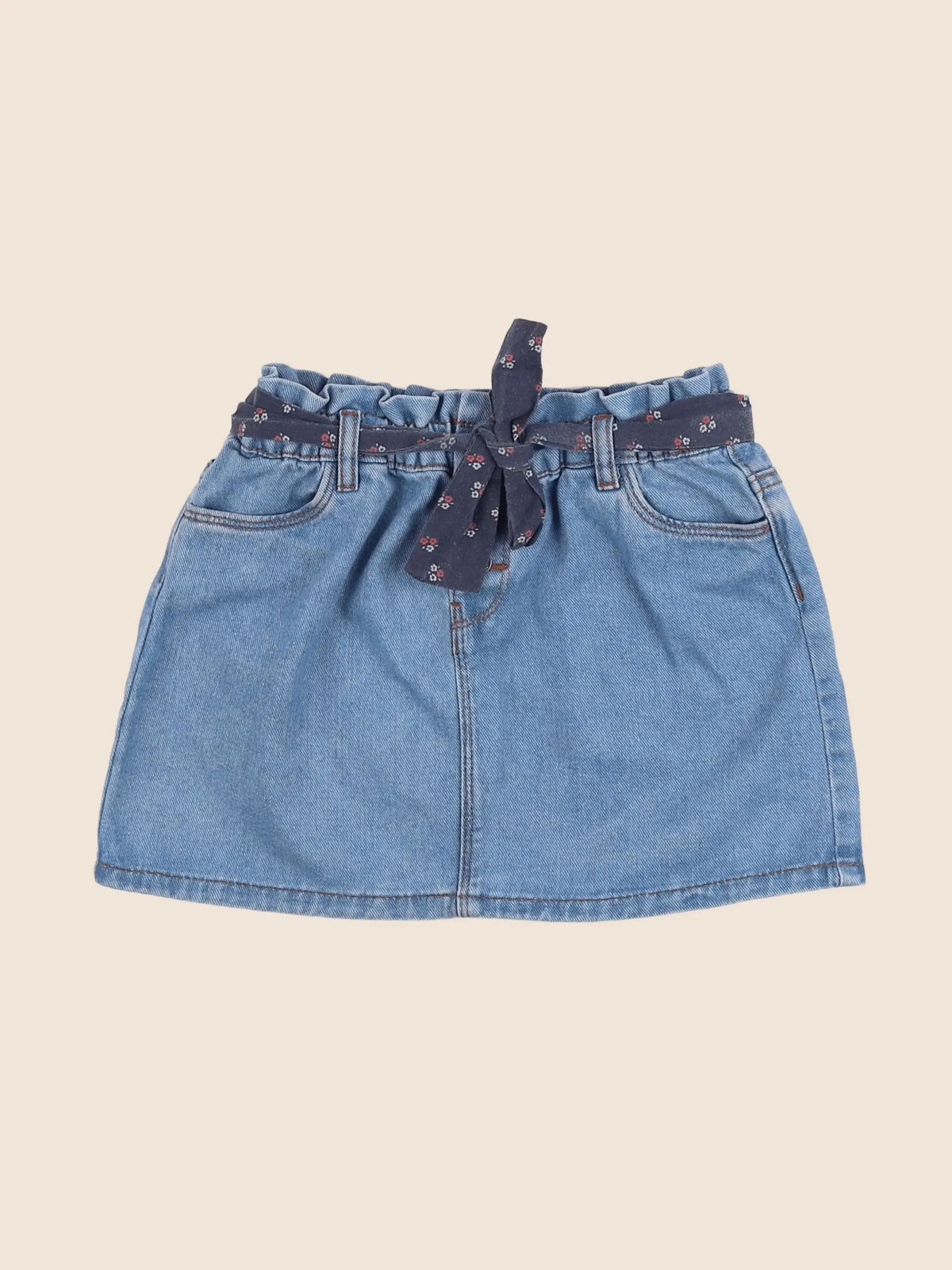 Vertbaudet - jupe bleu - 8 ans