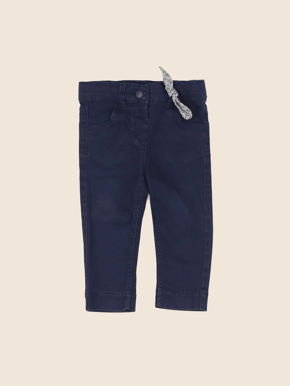Tape à l'oeil - pantalon bleu - 9 mois