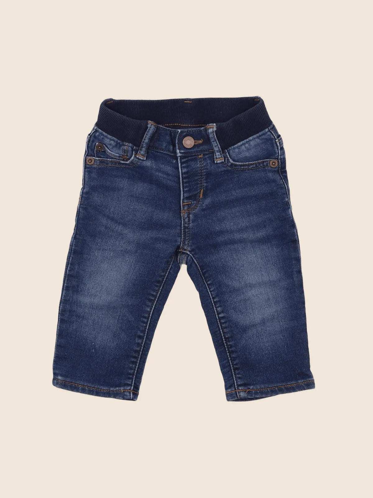 GAP - jean bleu - 6/12 mois