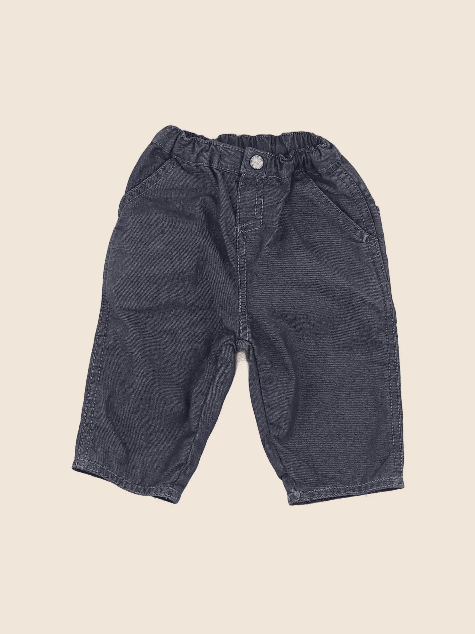 Petit Bateau - jean bleu - 3 mois