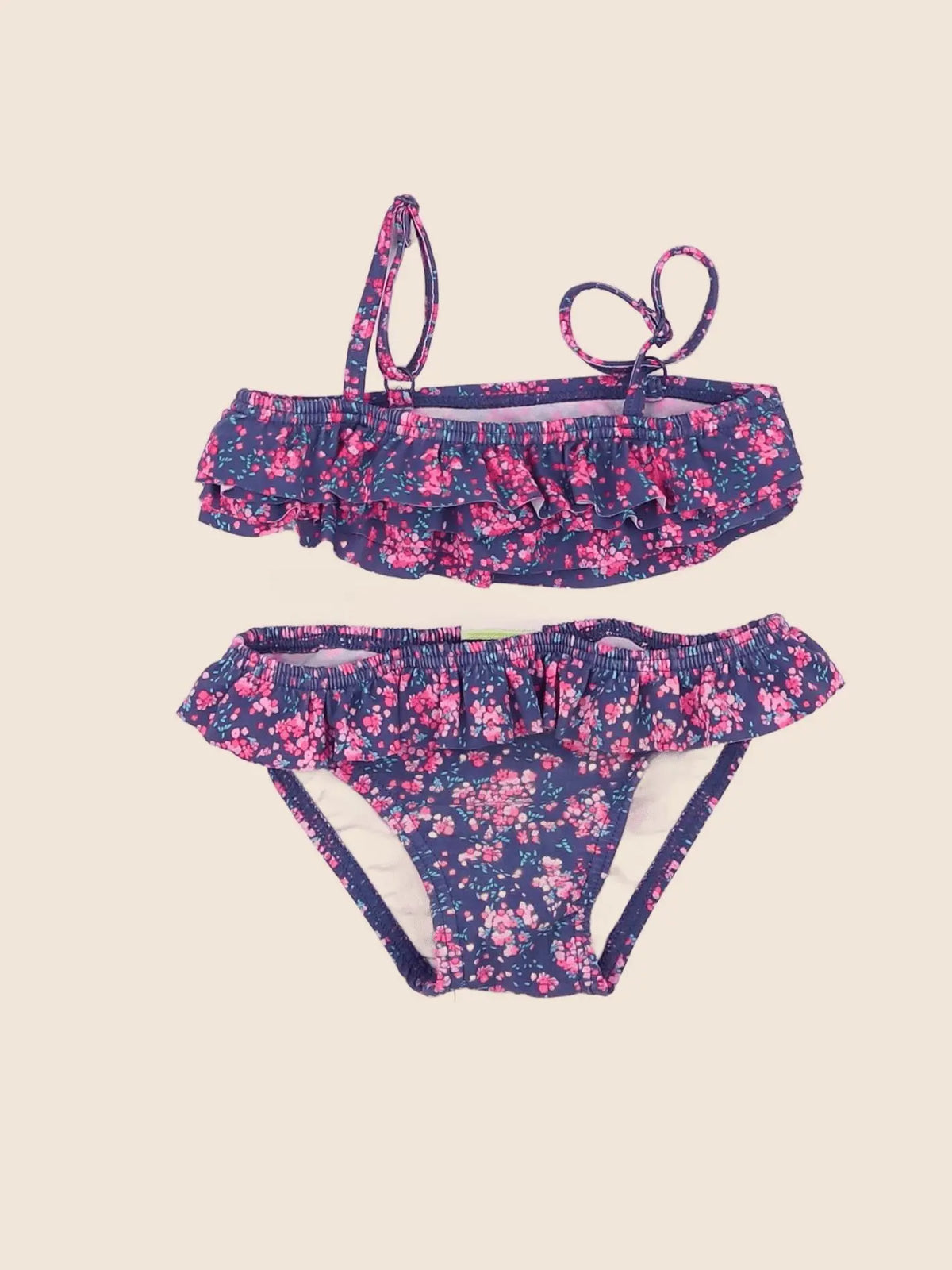 Tape à l'oeil - maillot de bain rose - 12 mois
