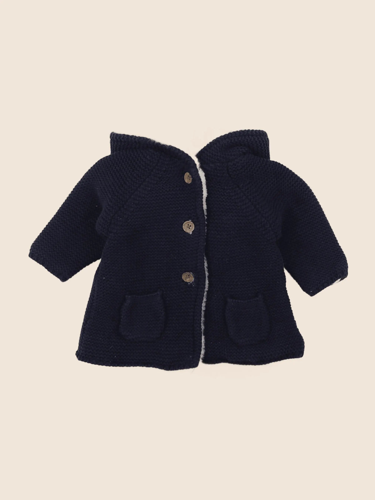 Vertbaudet - gilet bleu - 6 mois