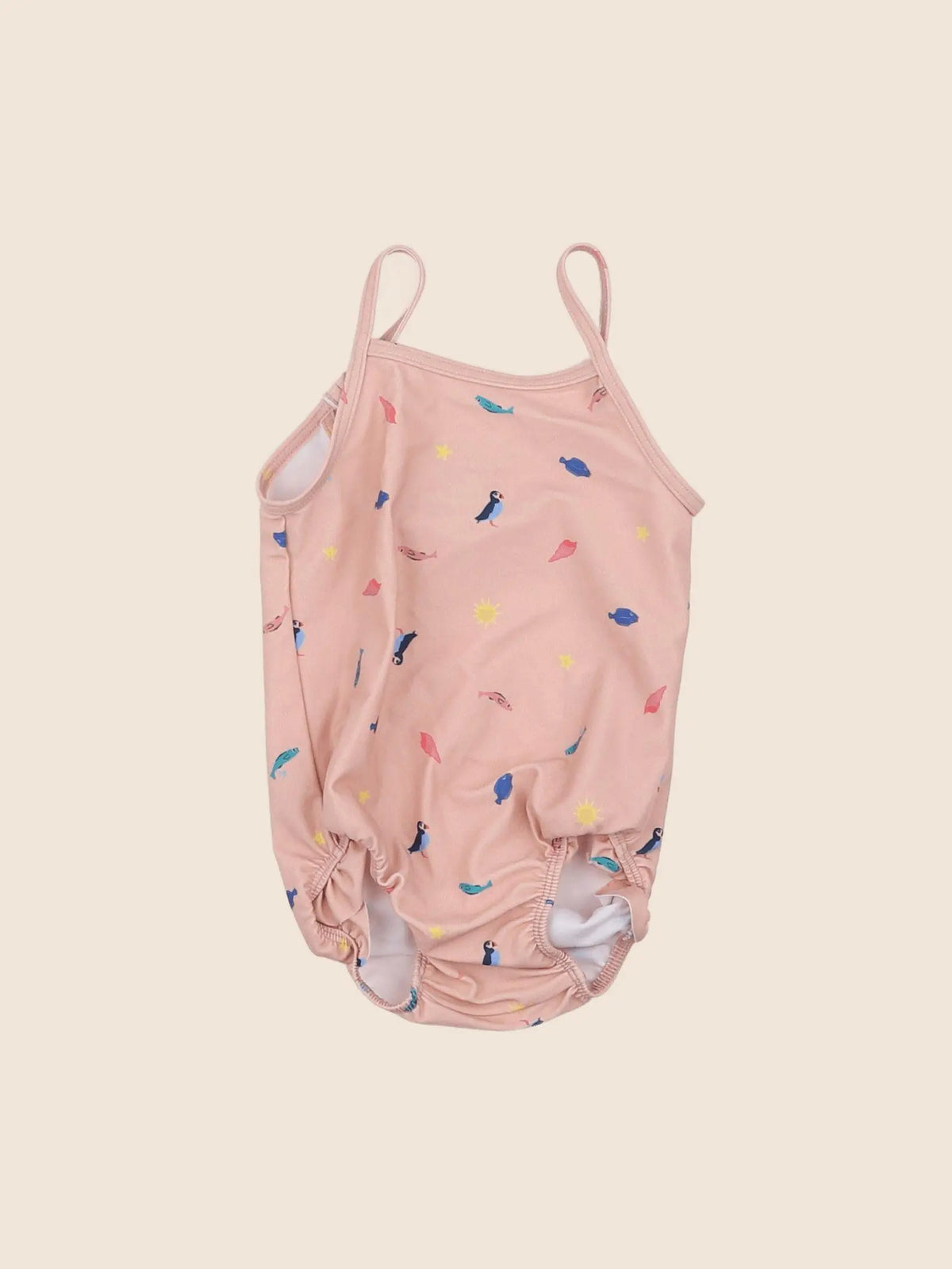 Petit Bateau - maillot de bain rose - 12 mois