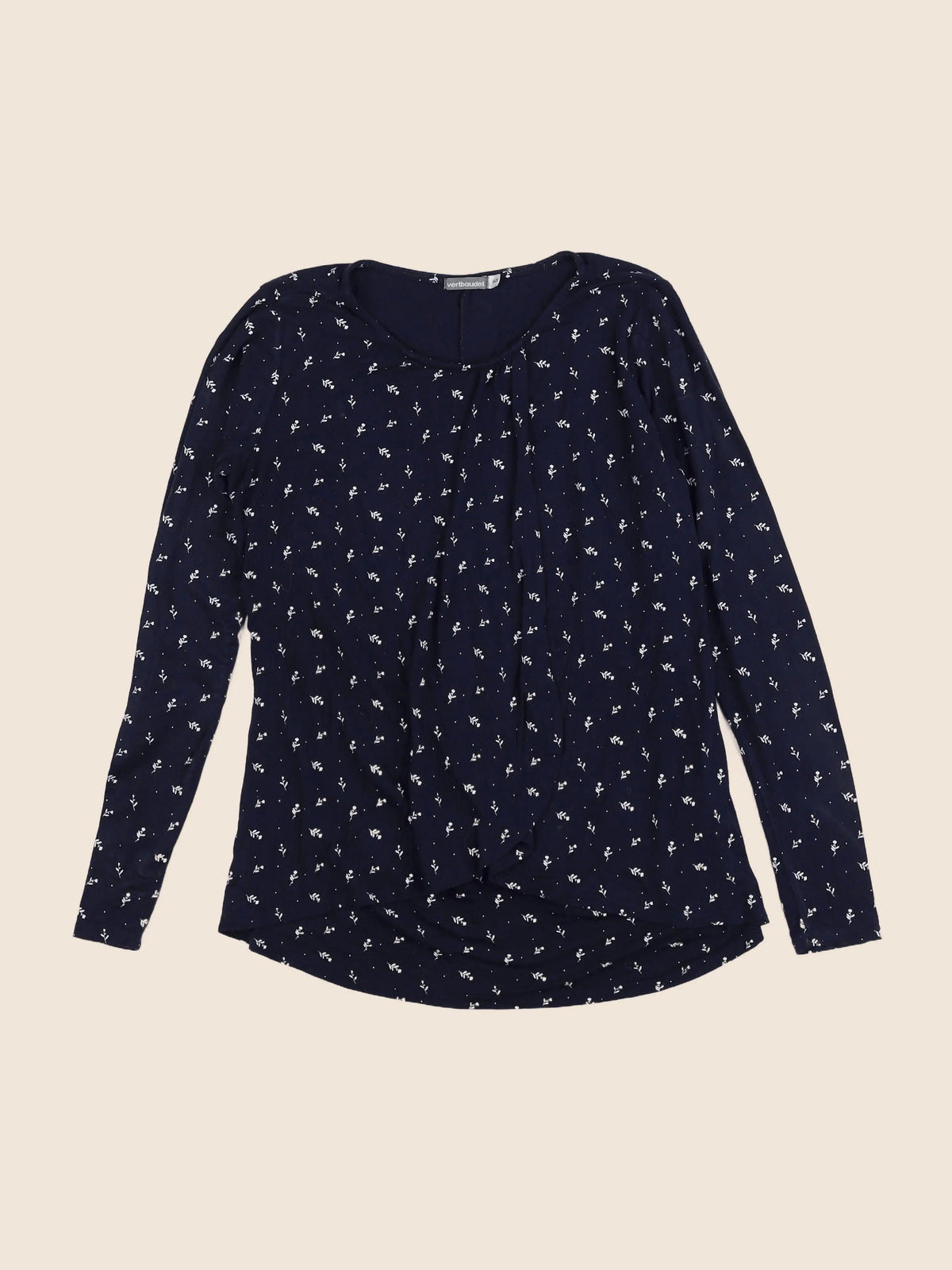 Vertbaudet - tee-shirt grossesse bleu - 34 à 36