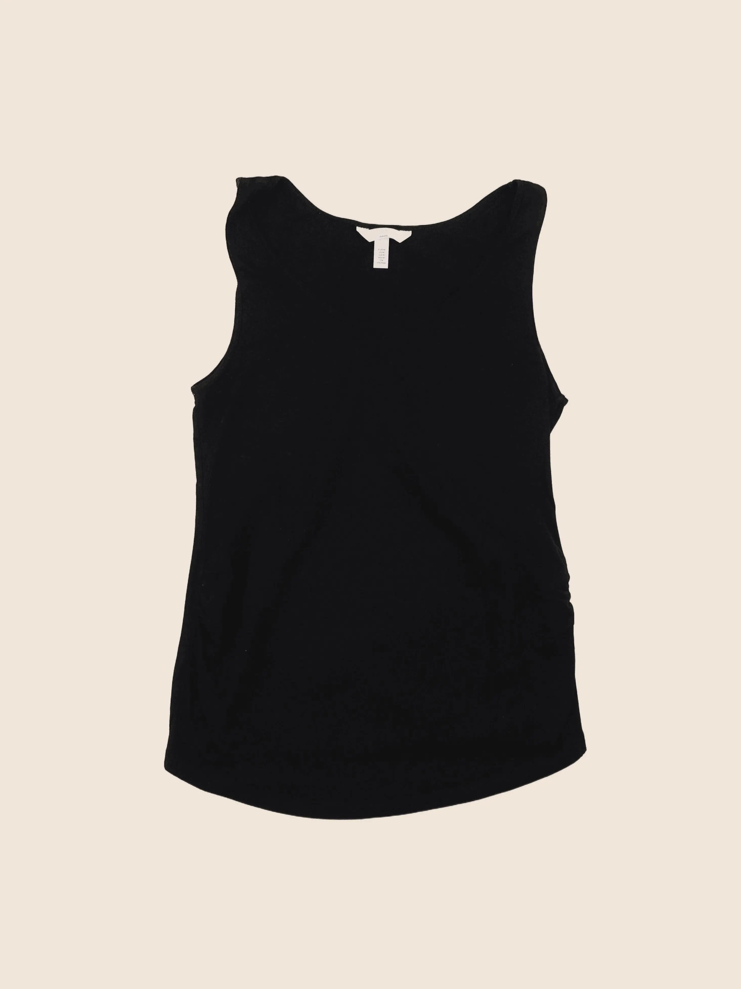 H&M - tee-shirt grossesse noir - m