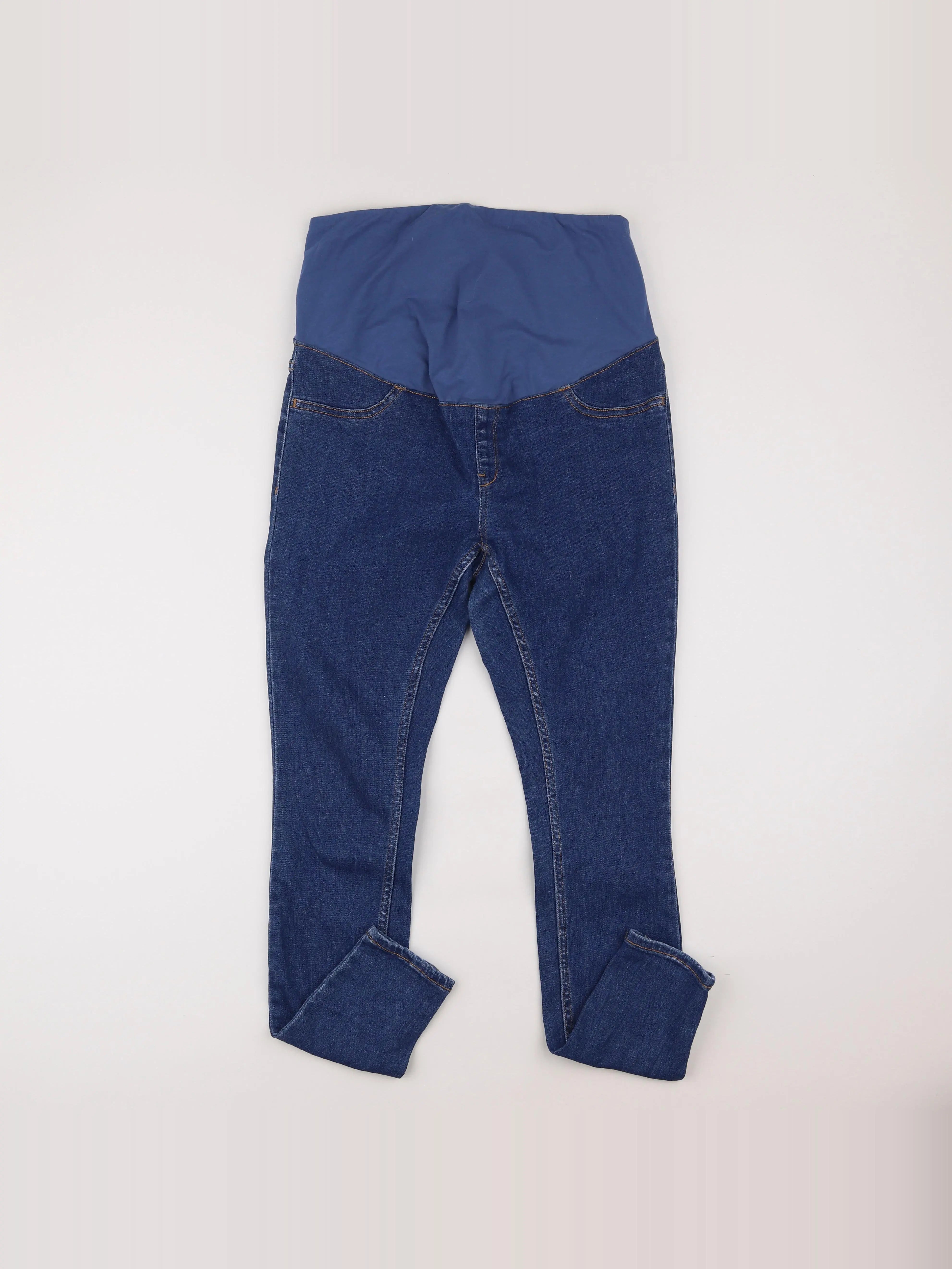 Kiabi - pantalon grossesse bleu - 40