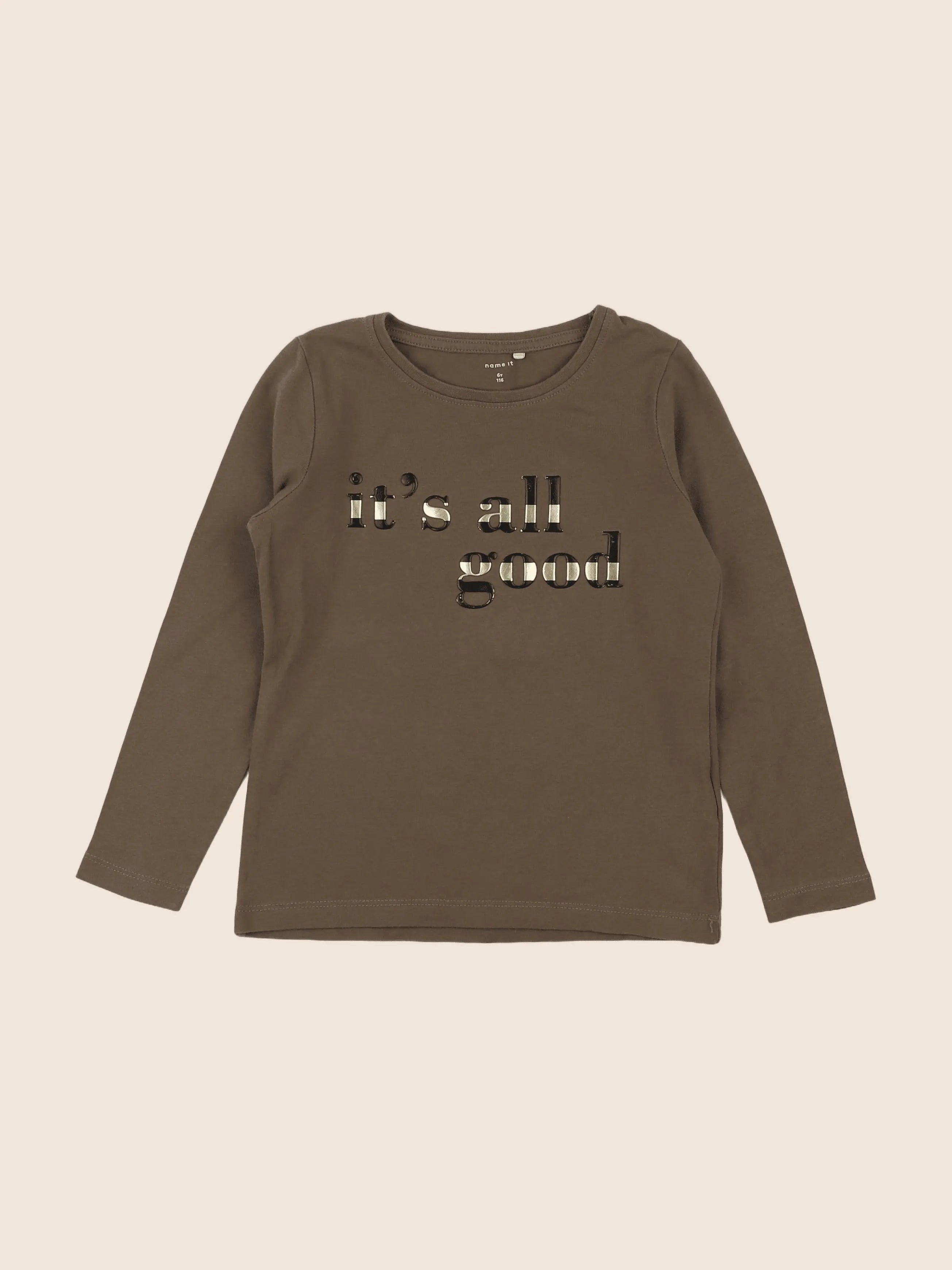 Name it - tee-shirt vert - 6 ans