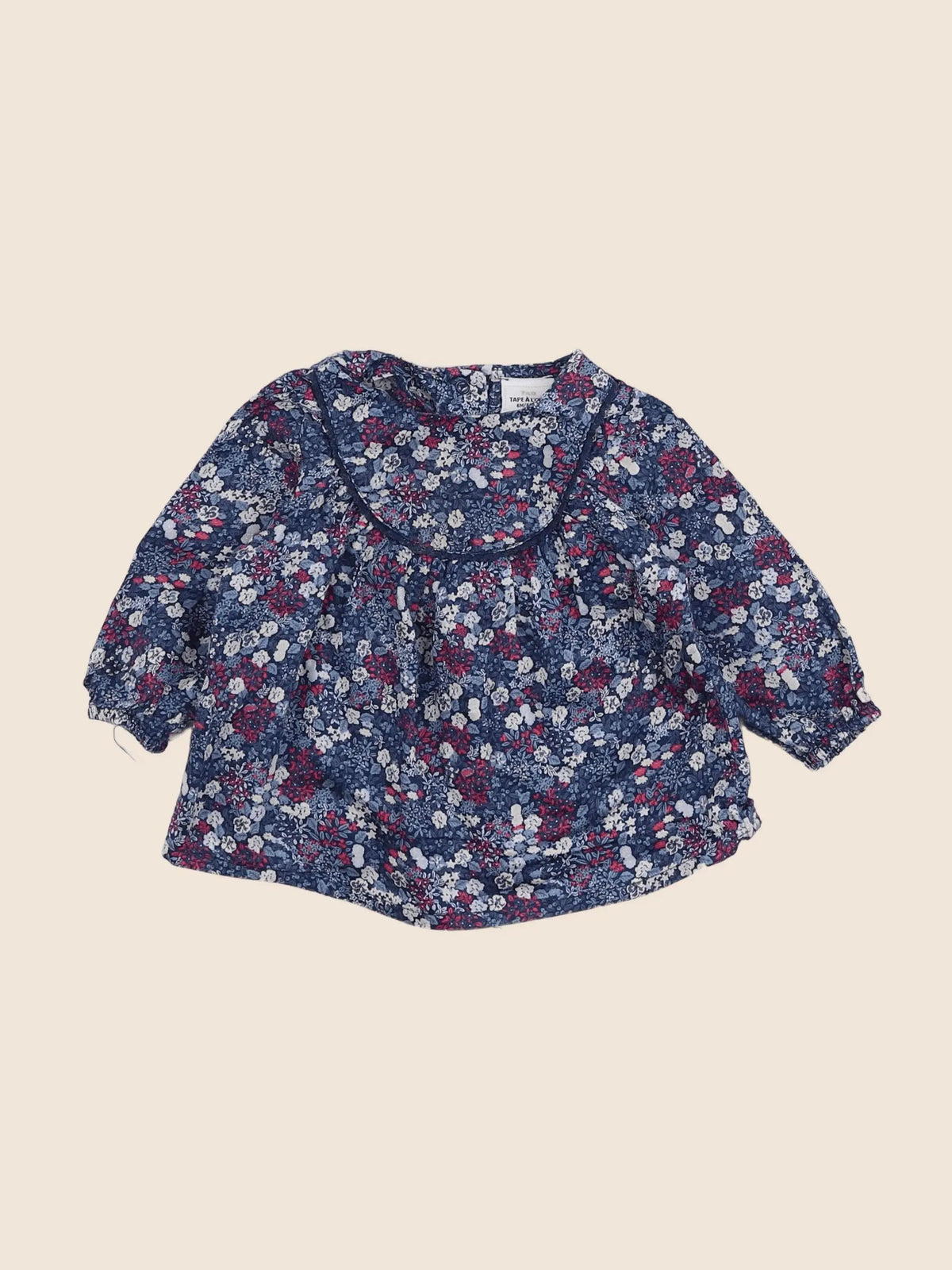 Tape à l'oeil - blouse bleu - 6 mois