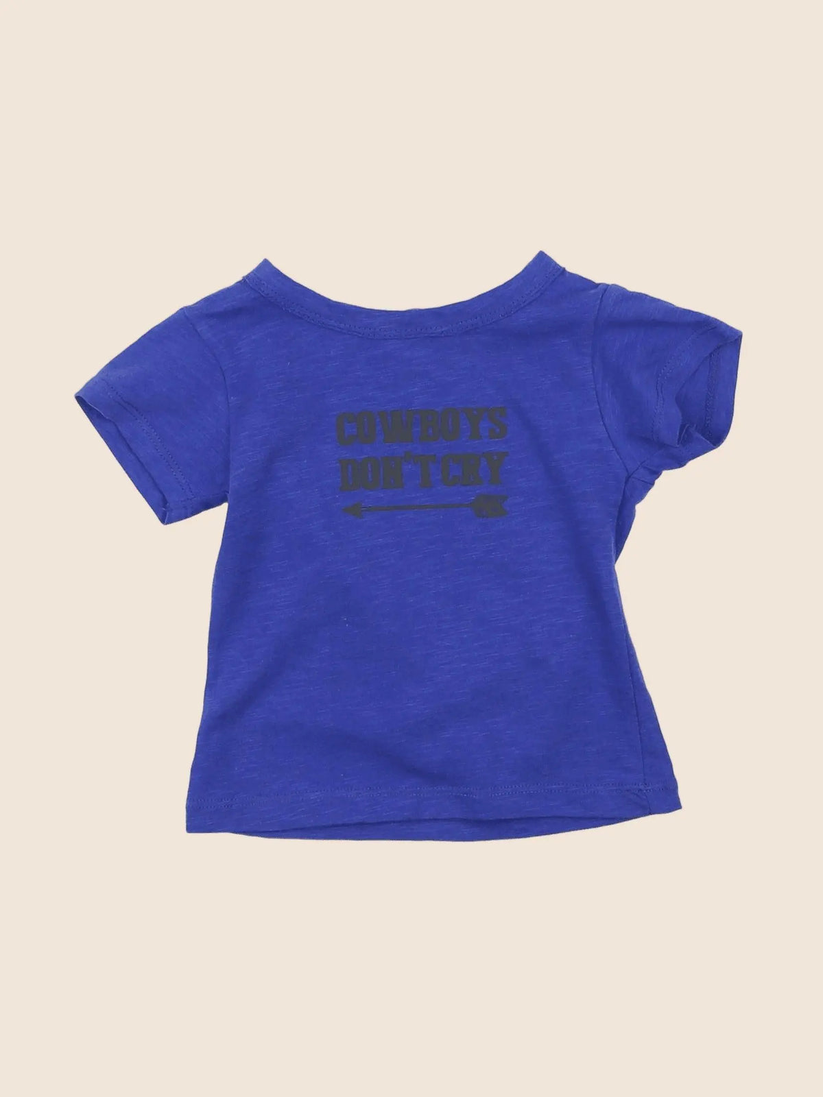 Louis Louise - tee-shirt bleu - 6 mois