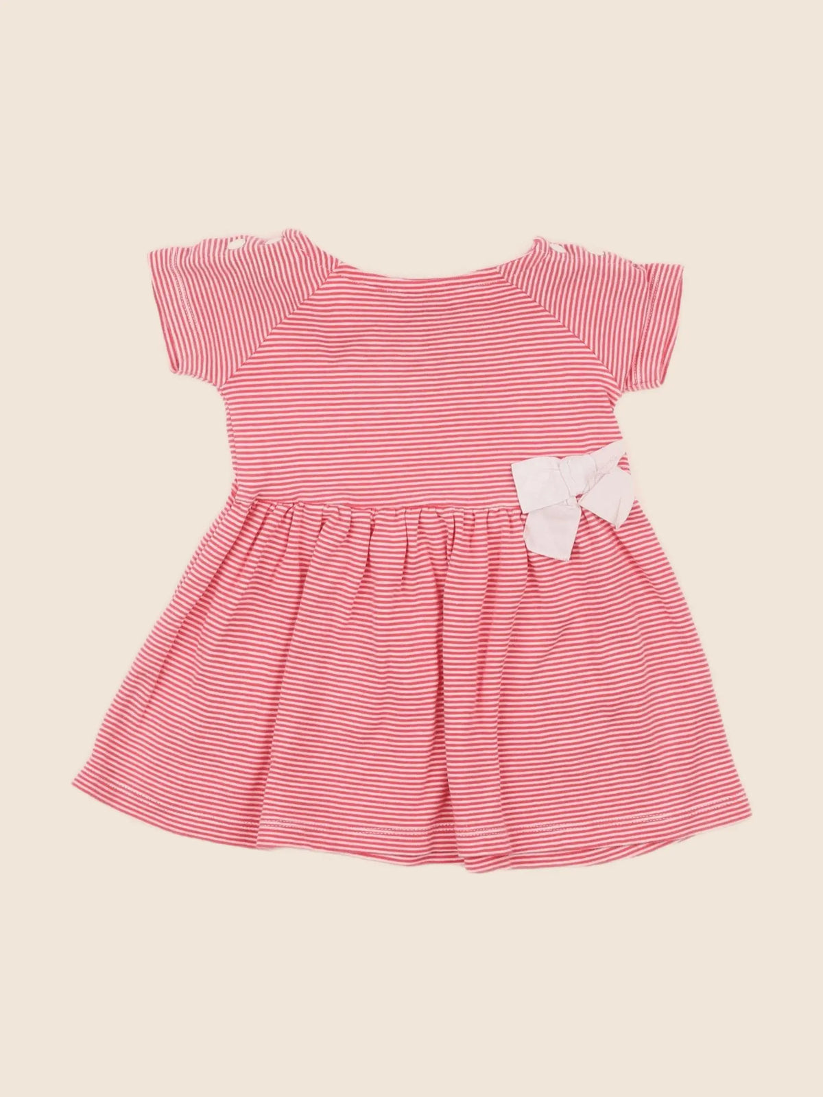 Petit Bateau - robe rose - 6 mois