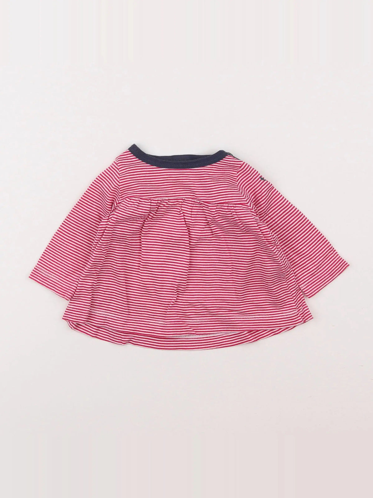 Petit Bateau - robe rose - 6 mois