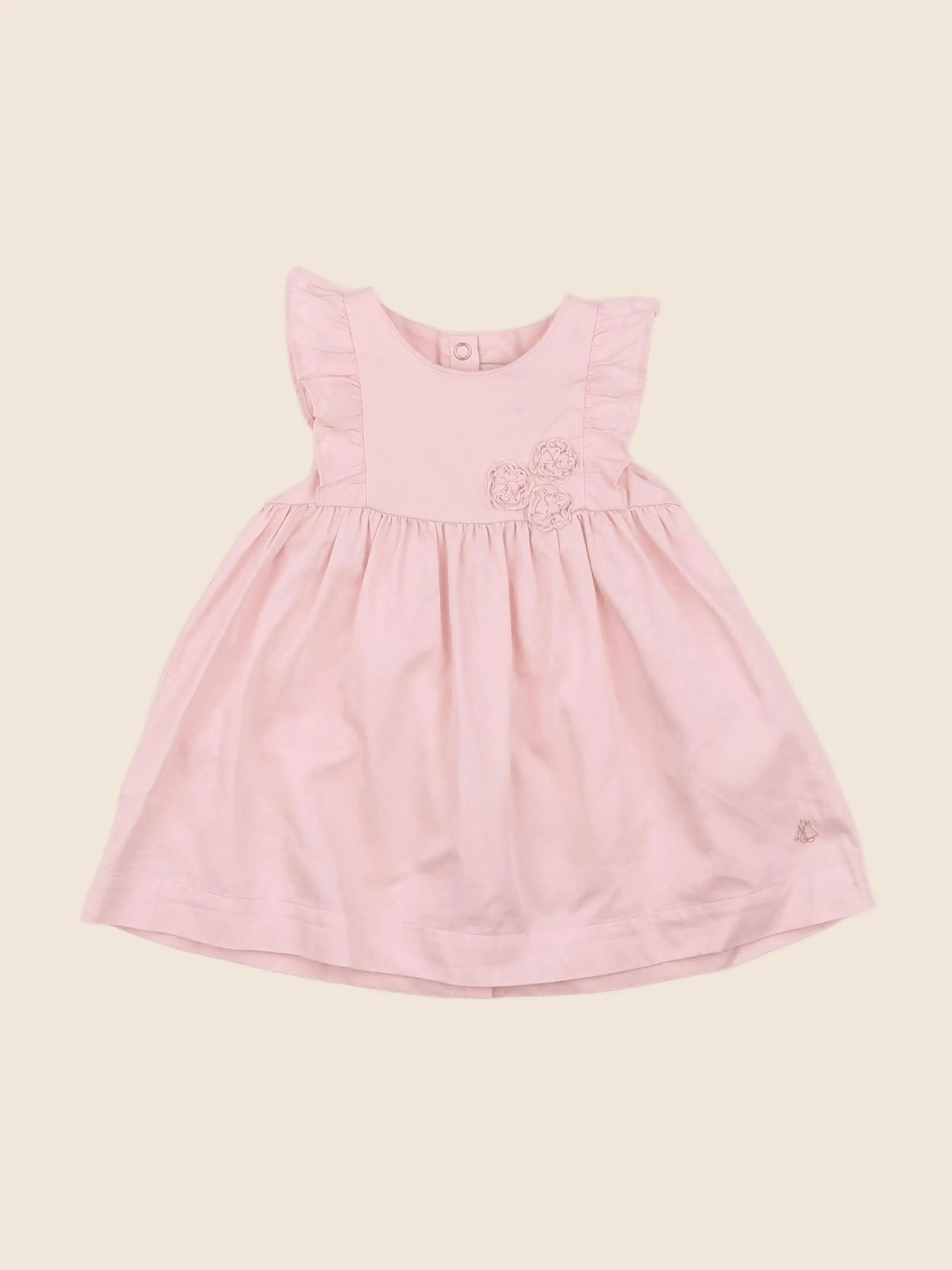 Petit Bateau - robe rose - 6 mois