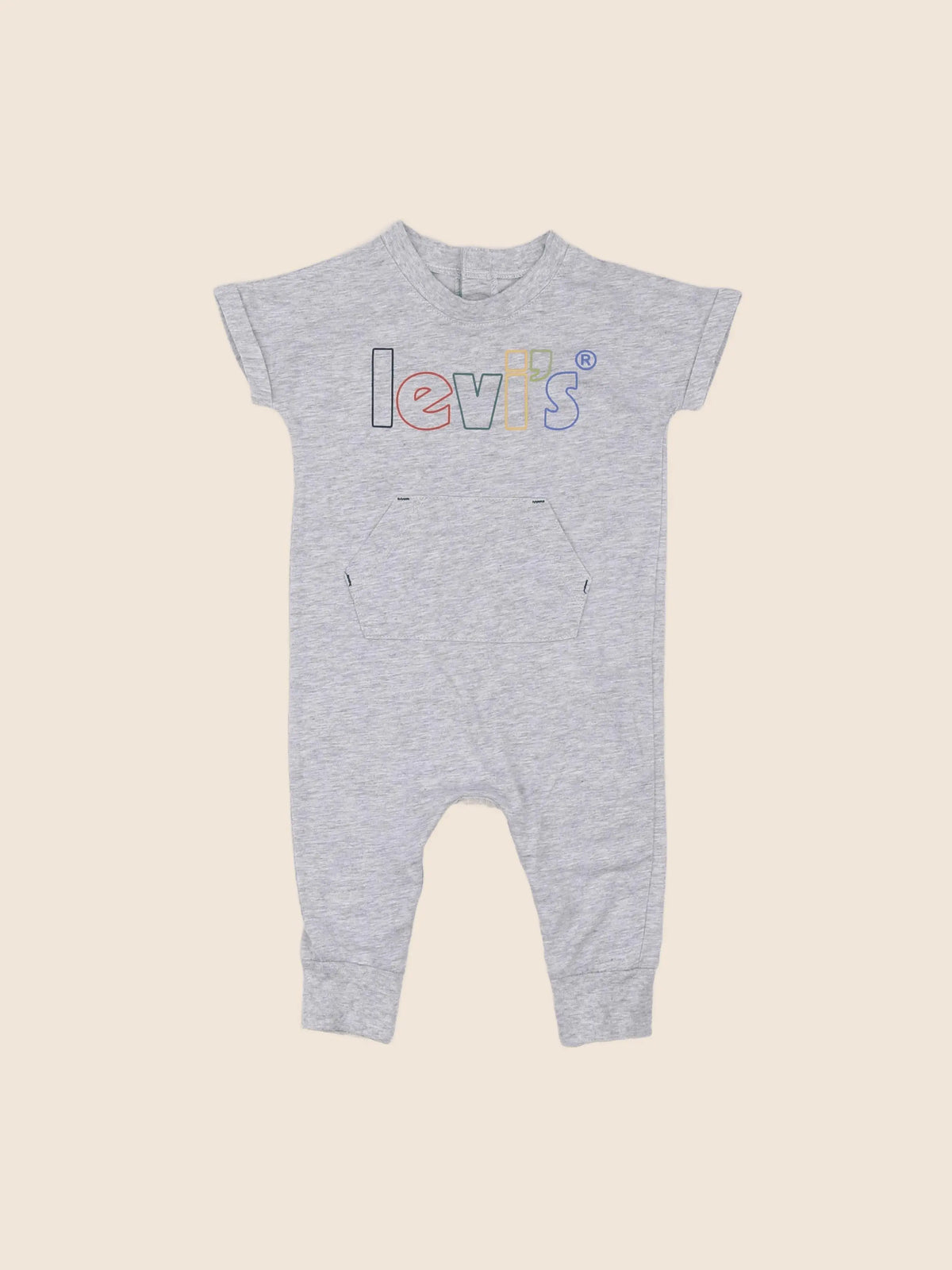 Levi's - pyjama coton gris - 6 mois