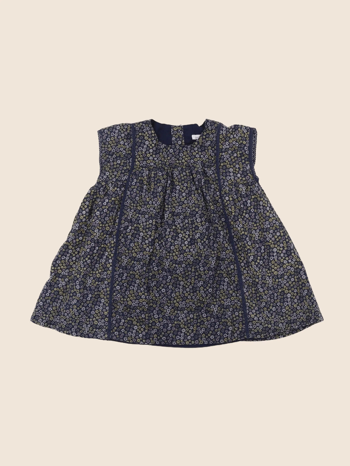 Boutchou - robe bleu - 12 mois