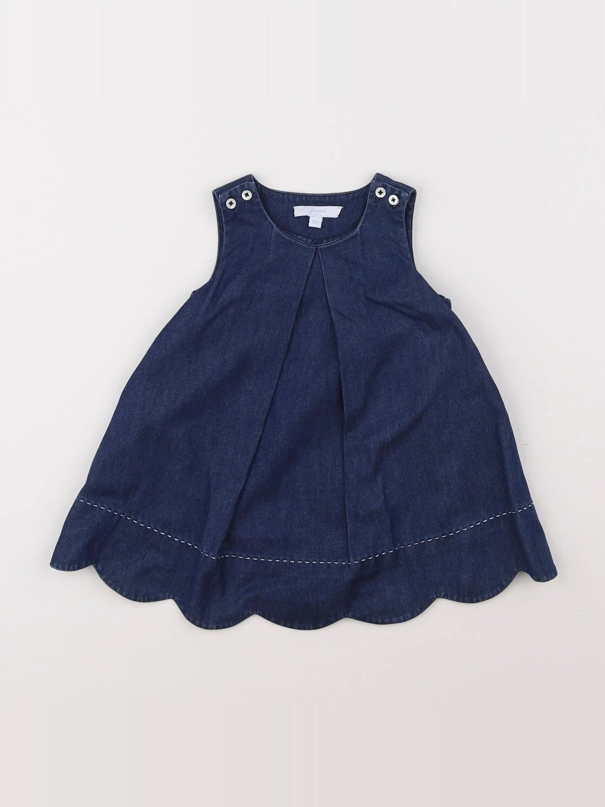 Jacadi - robe bleu - 6 mois