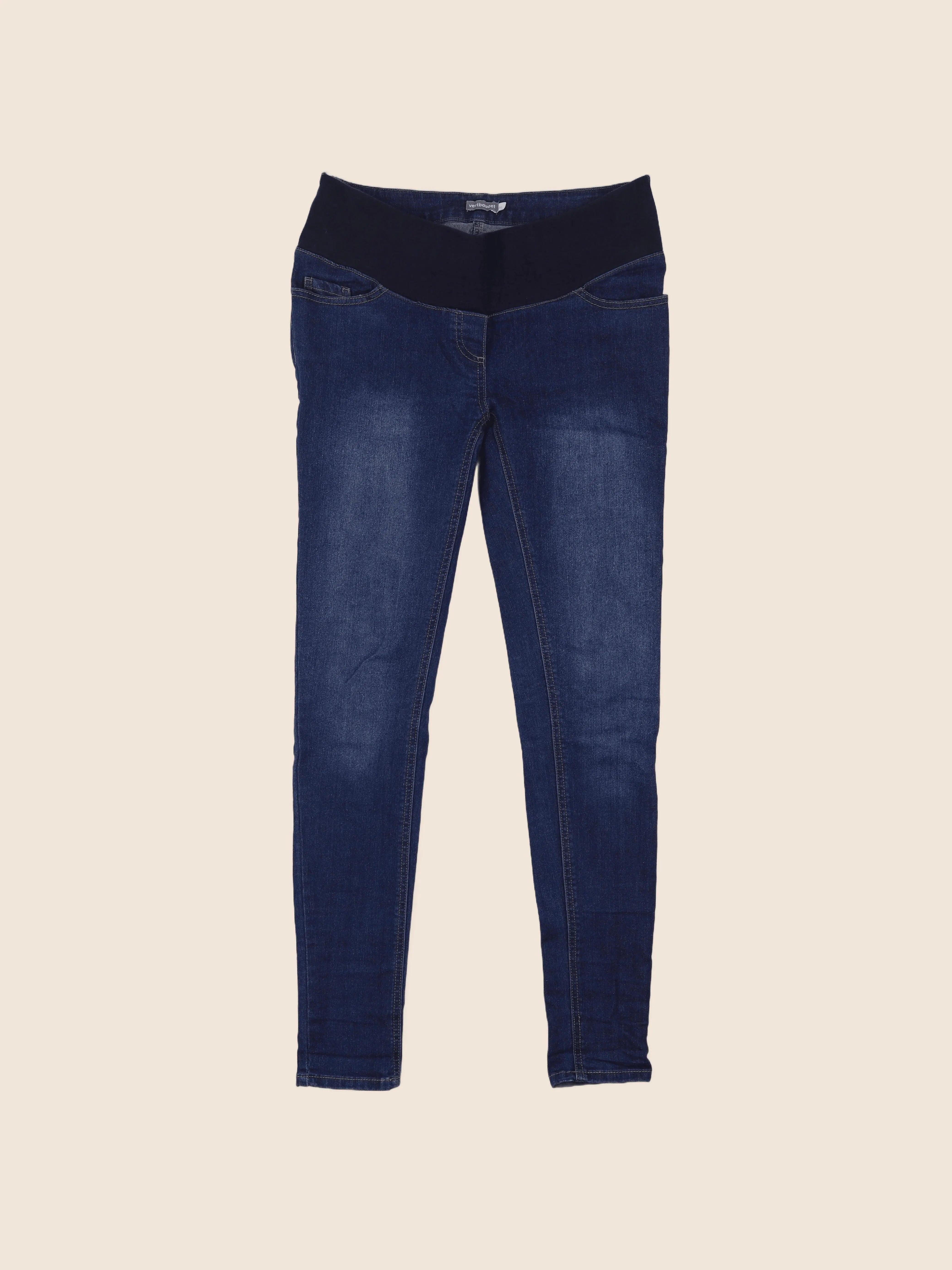 Vertbaudet - jean grossesse bleu - 38