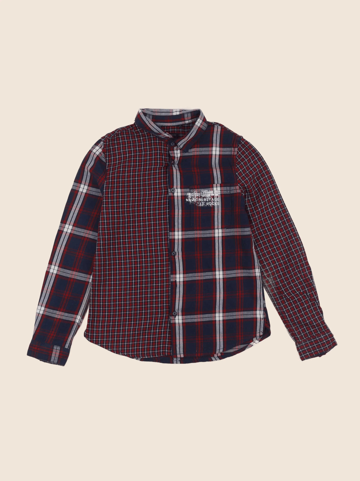 IKKS - chemise bleu - 10 ans