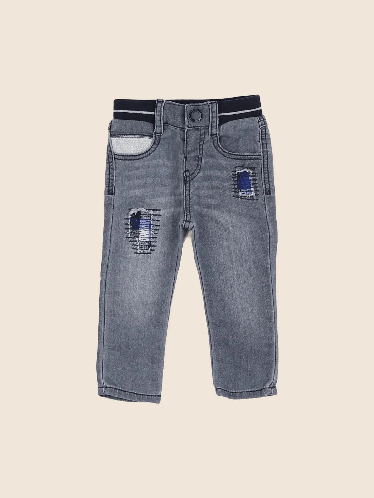 IKKS - pantalon gris - 12 mois
