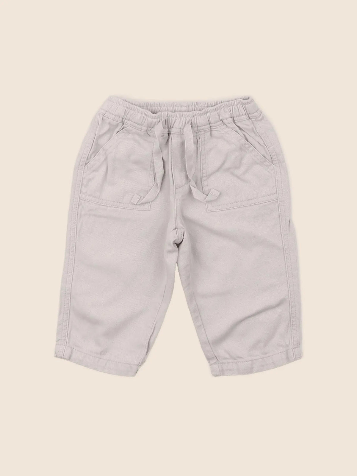 Bonton - pantalon gris - 6 mois